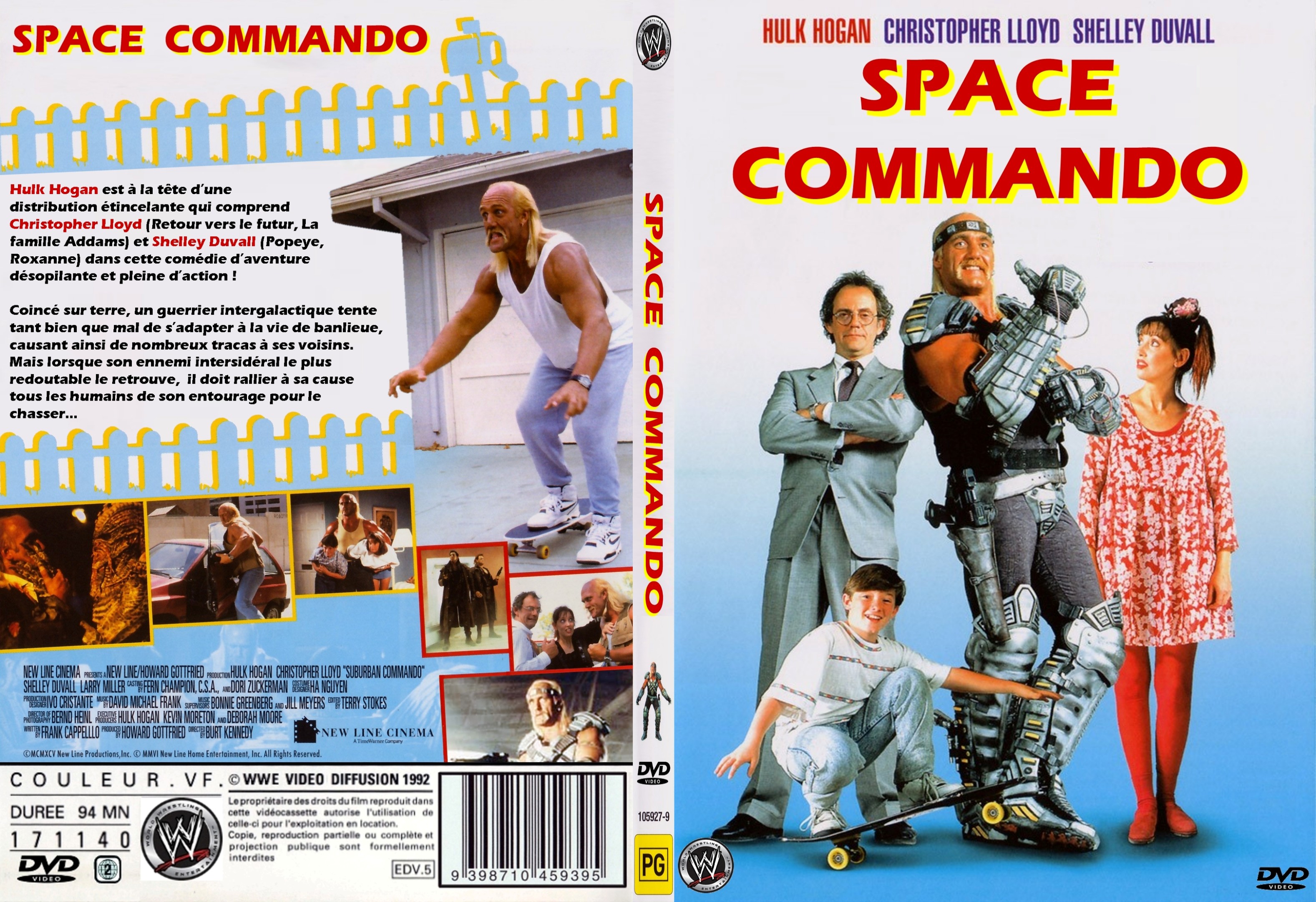 Jaquette DVD Space commando custom - SLIM
