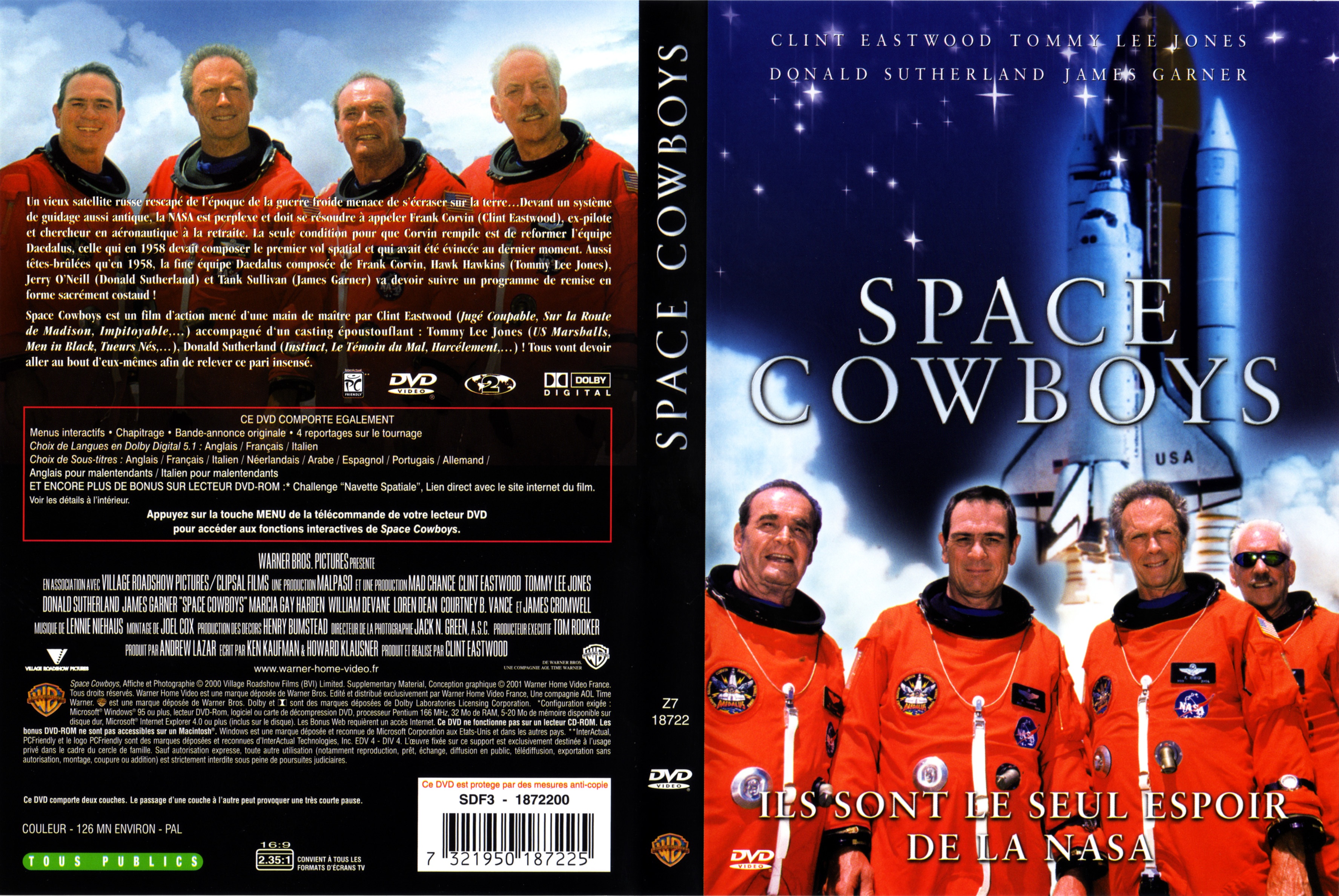 Jaquette DVD Space cowboys