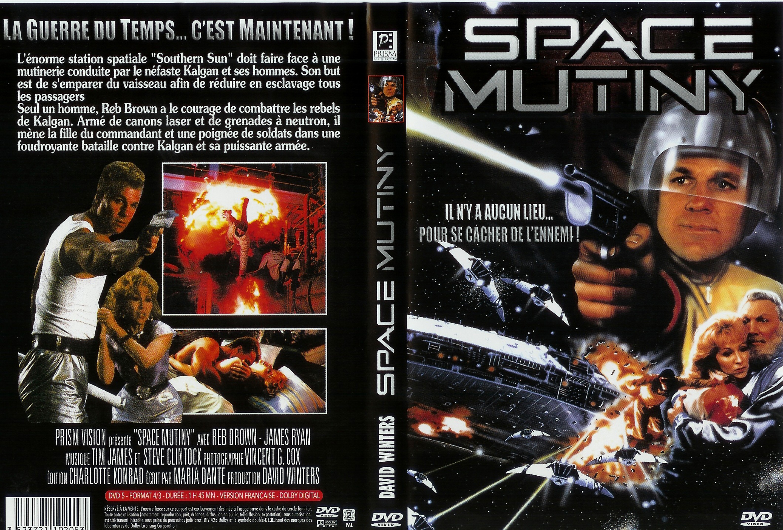 Jaquette DVD Space mutiny