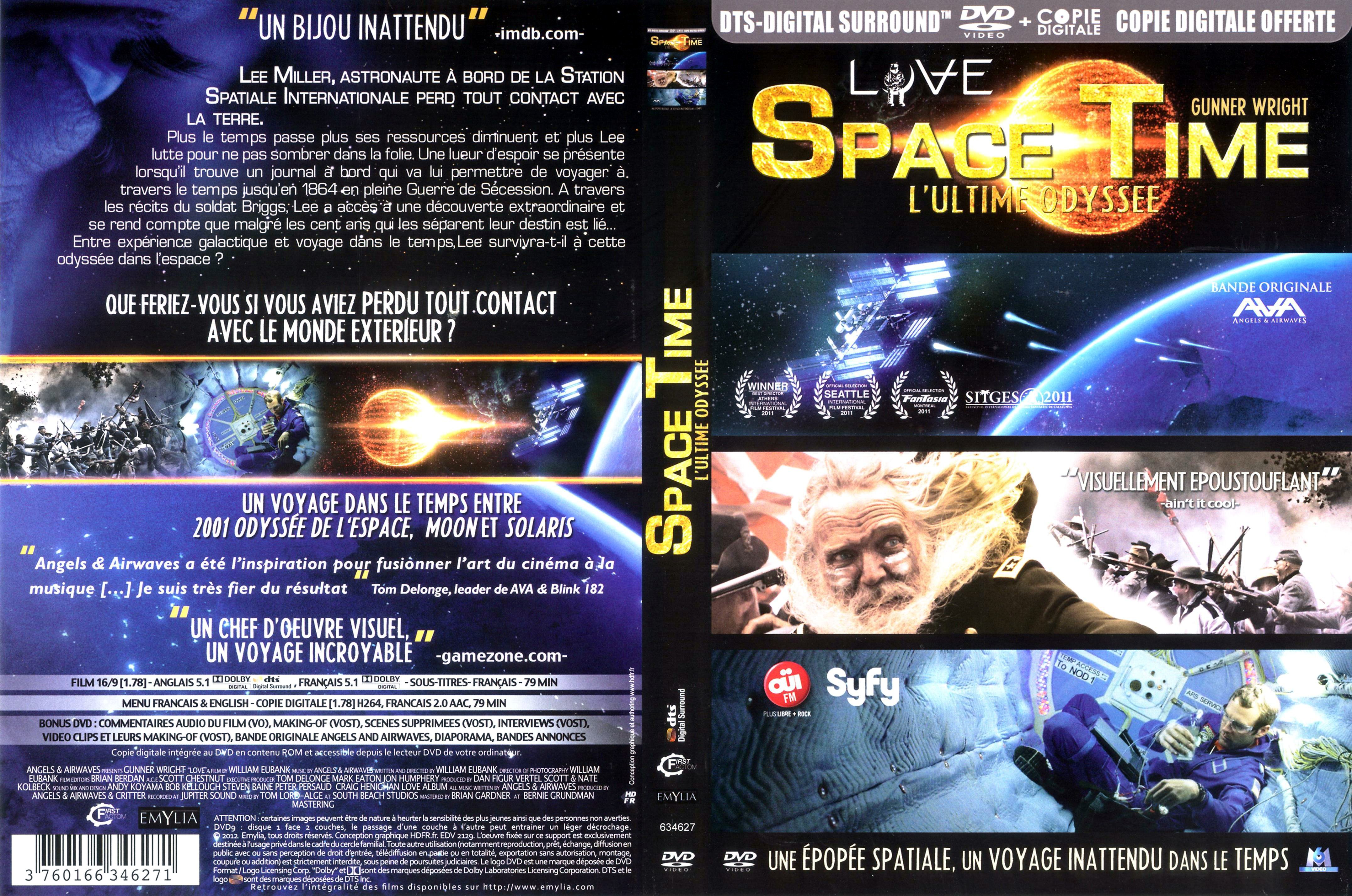 Jaquette DVD Space time - L