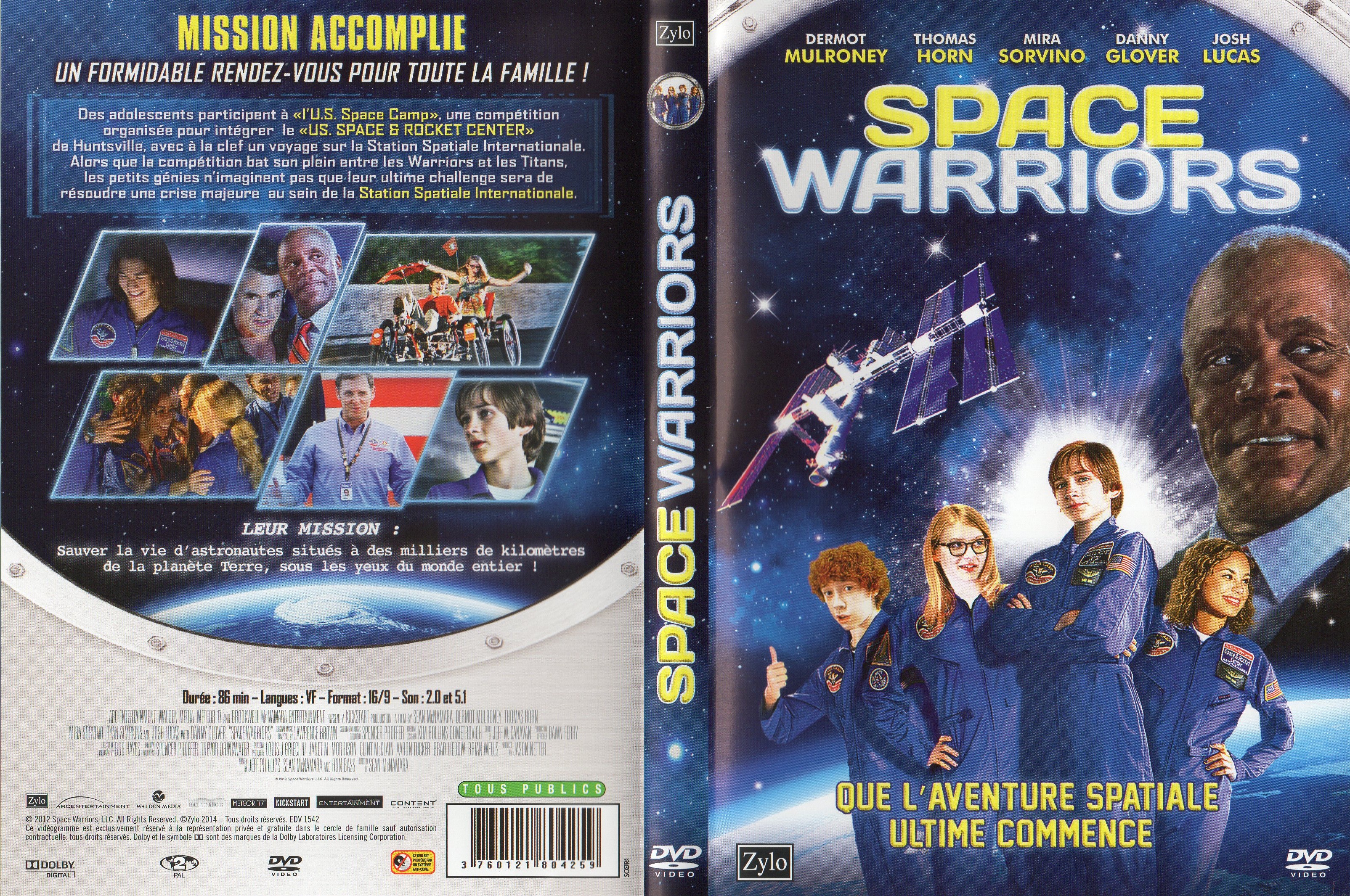 Jaquette DVD Space warriors