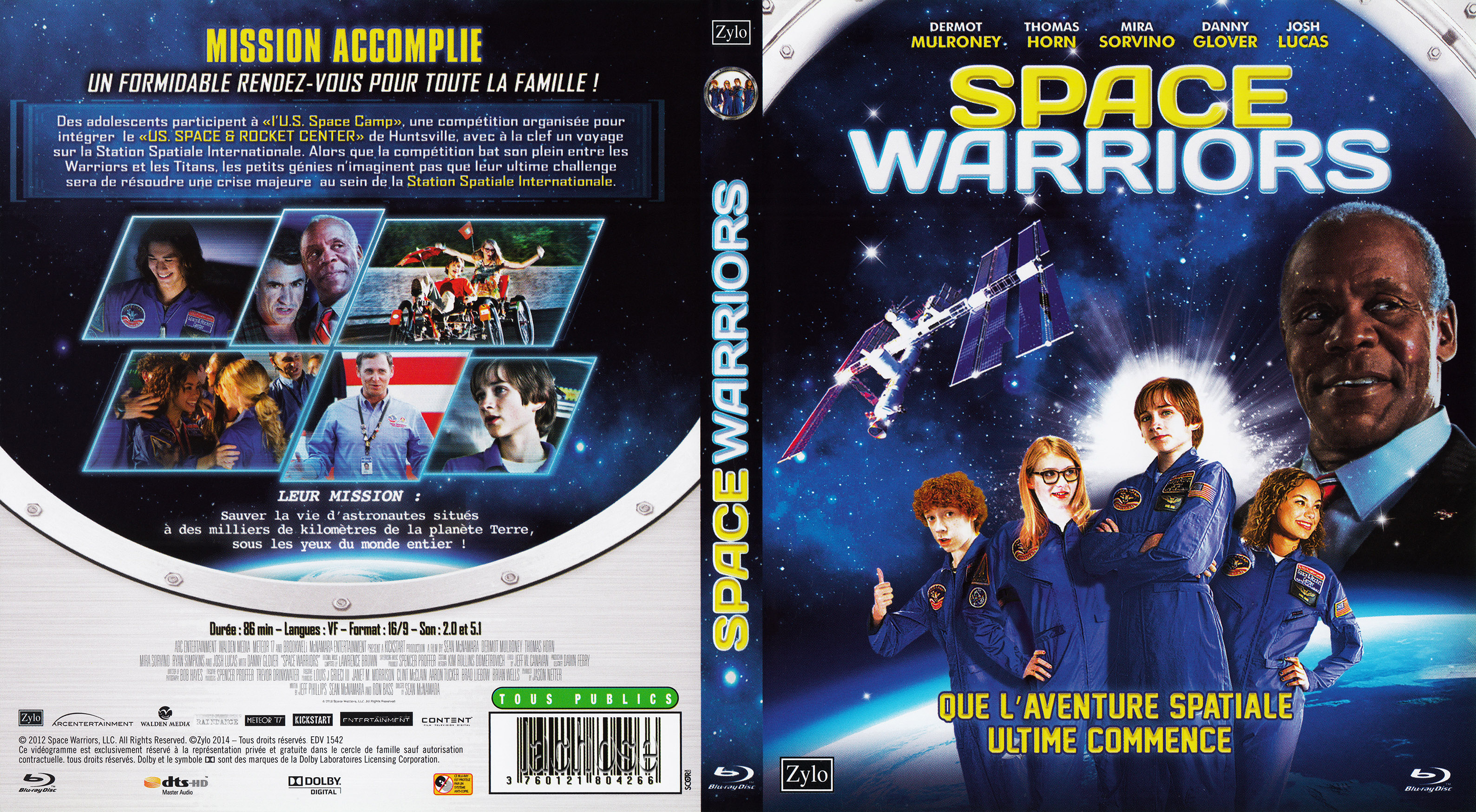 Jaquette DVD Space warriors (BLU-RAY)