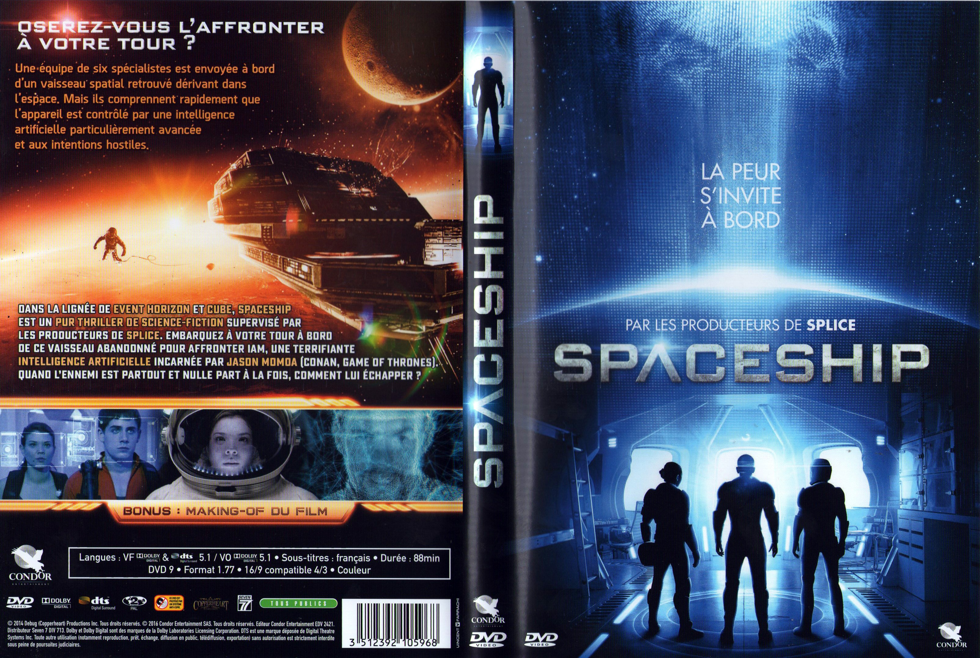 Jaquette DVD Spaceship