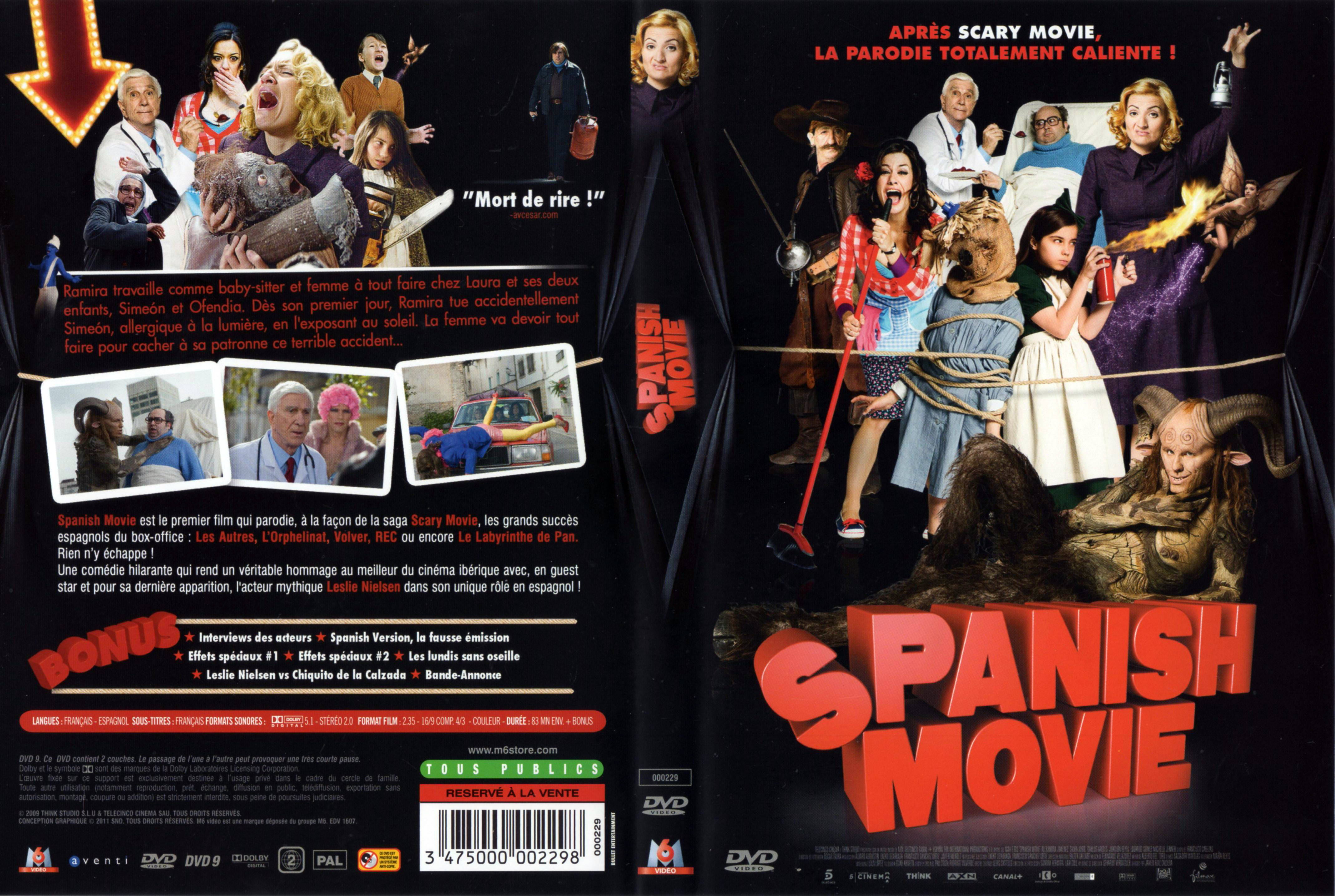 Jaquette DVD Spanish movie
