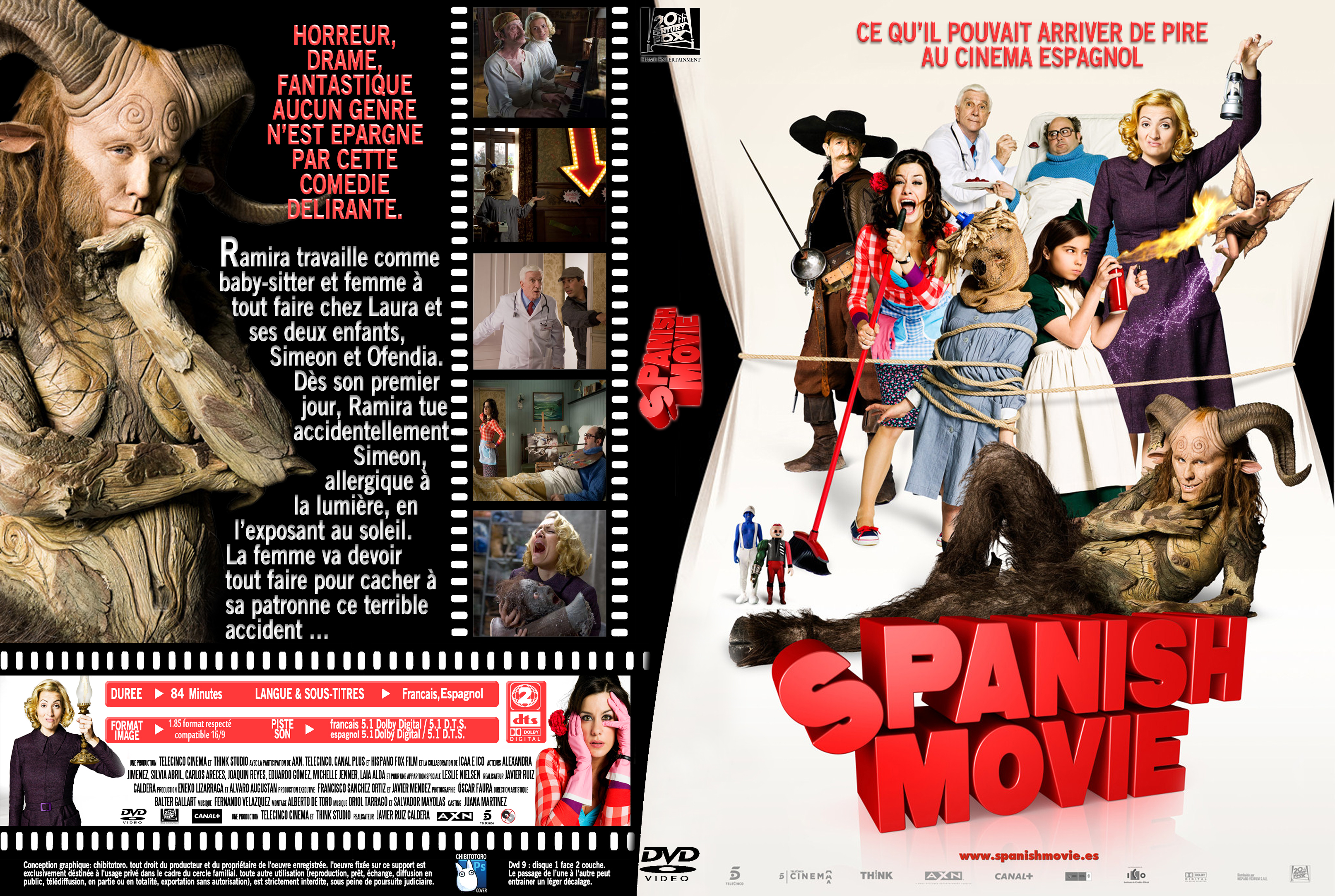 Jaquette DVD Spanish movie custom