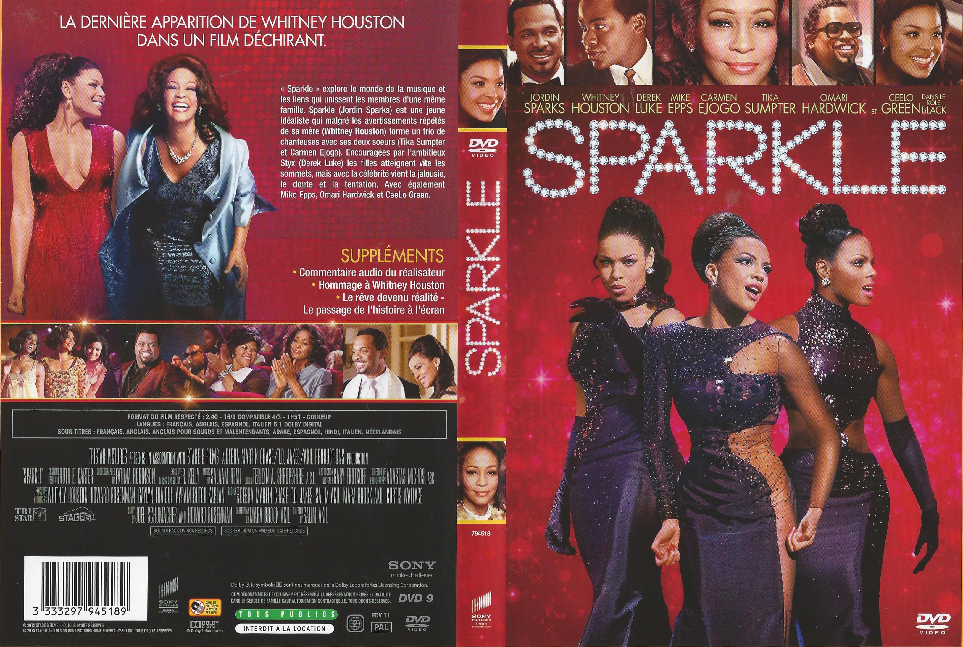 Jaquette DVD Sparkle