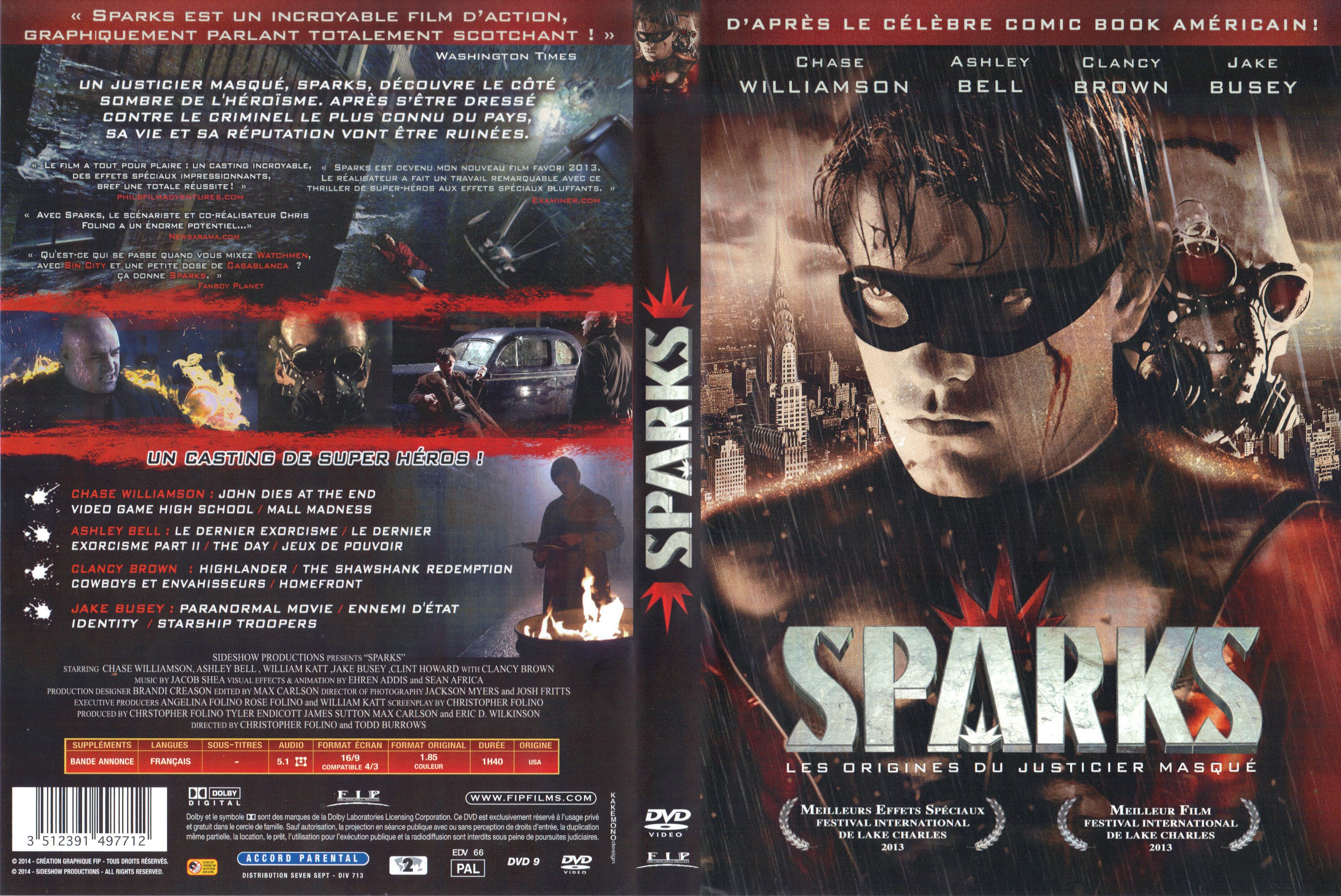 Jaquette DVD Sparks