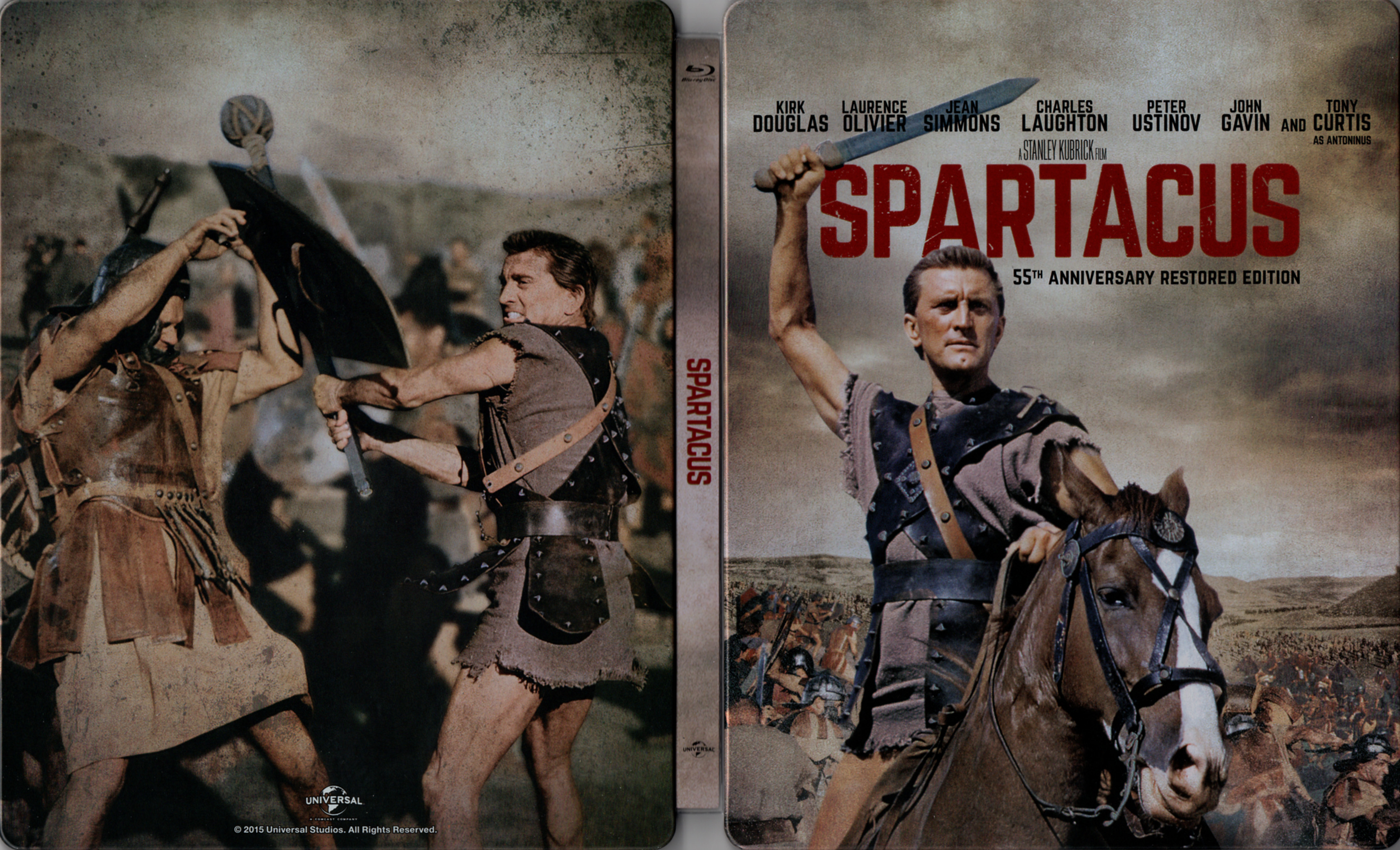 Jaquette DVD Spartacus (BLU-RAY) v2