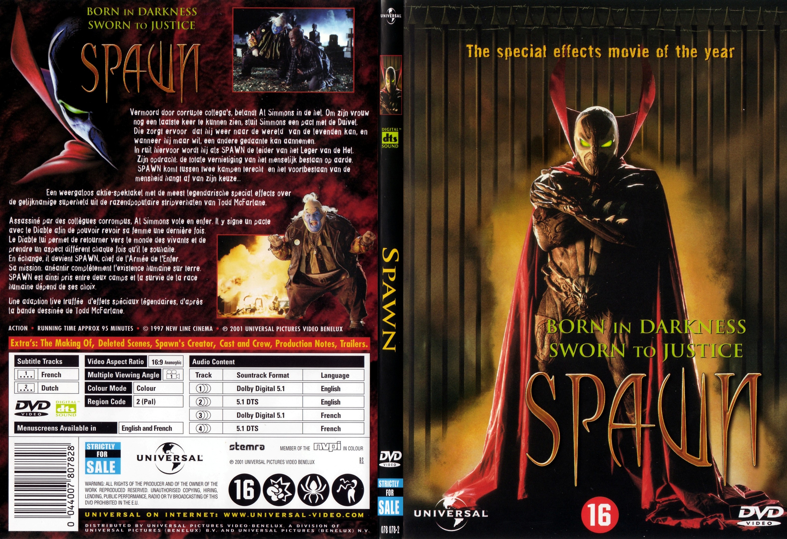 Jaquette DVD Spawn - SLIM