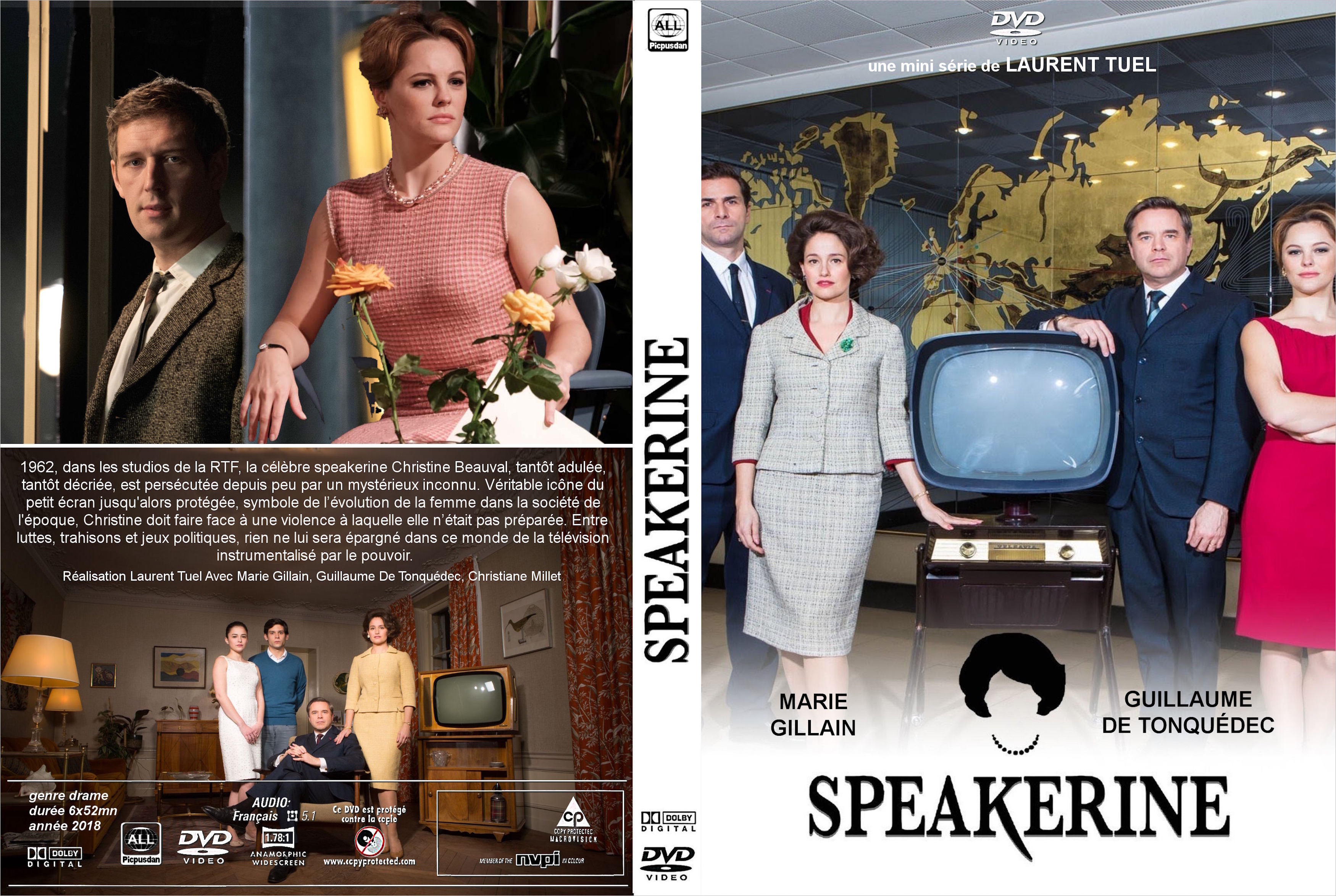 Jaquette DVD Speakerine custom