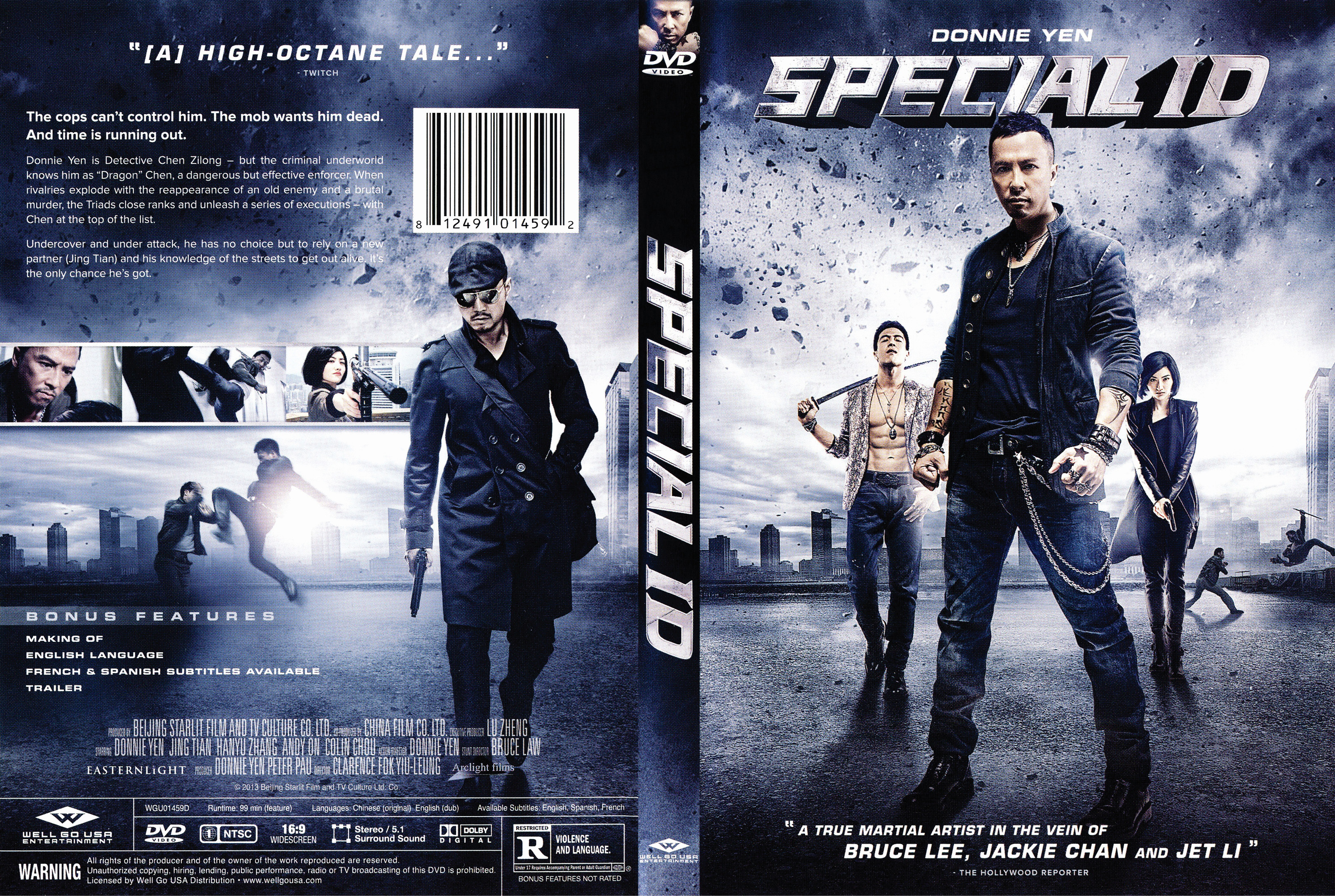 Jaquette DVD Special ID custom Zone 1