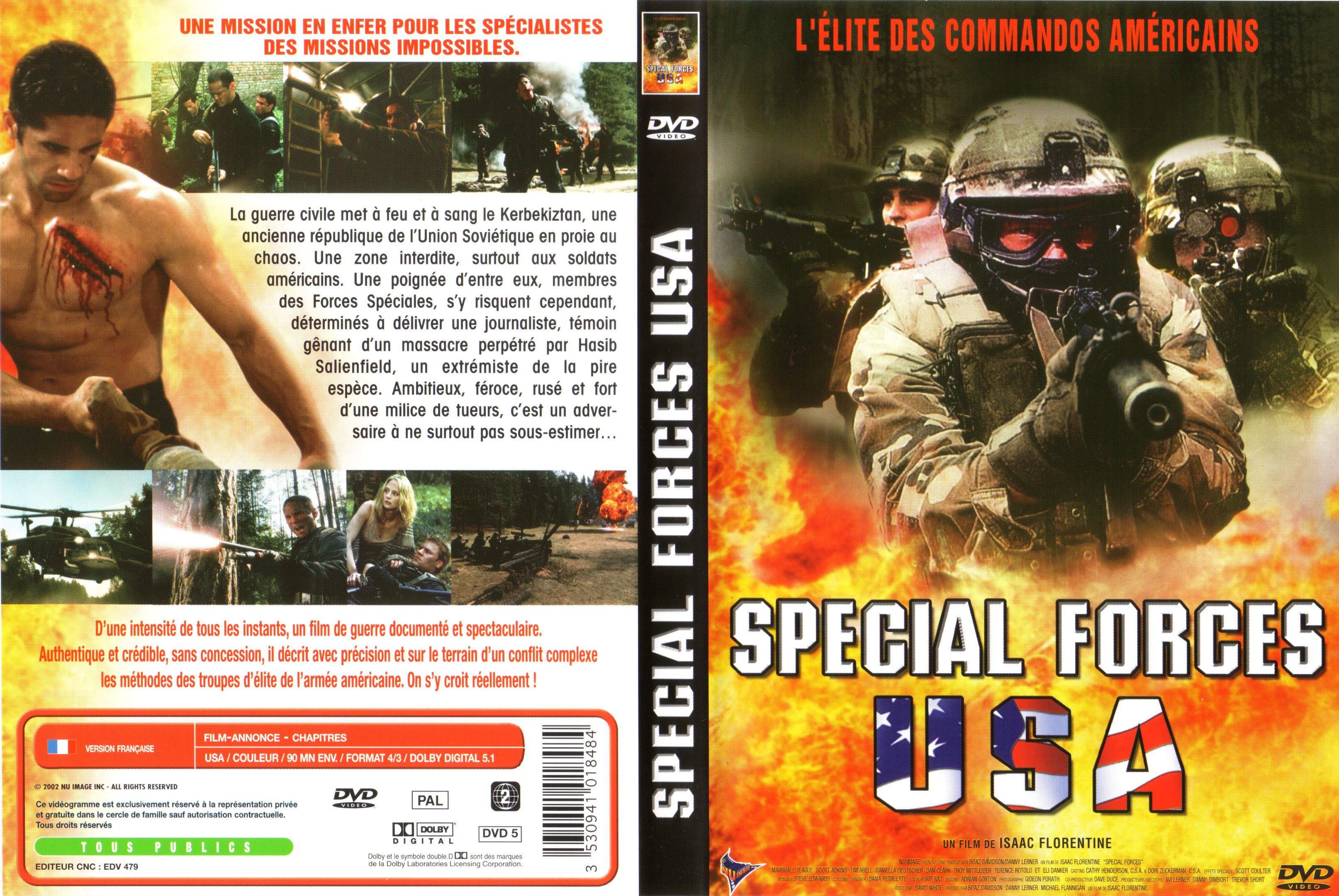 Jaquette DVD Special forces USA