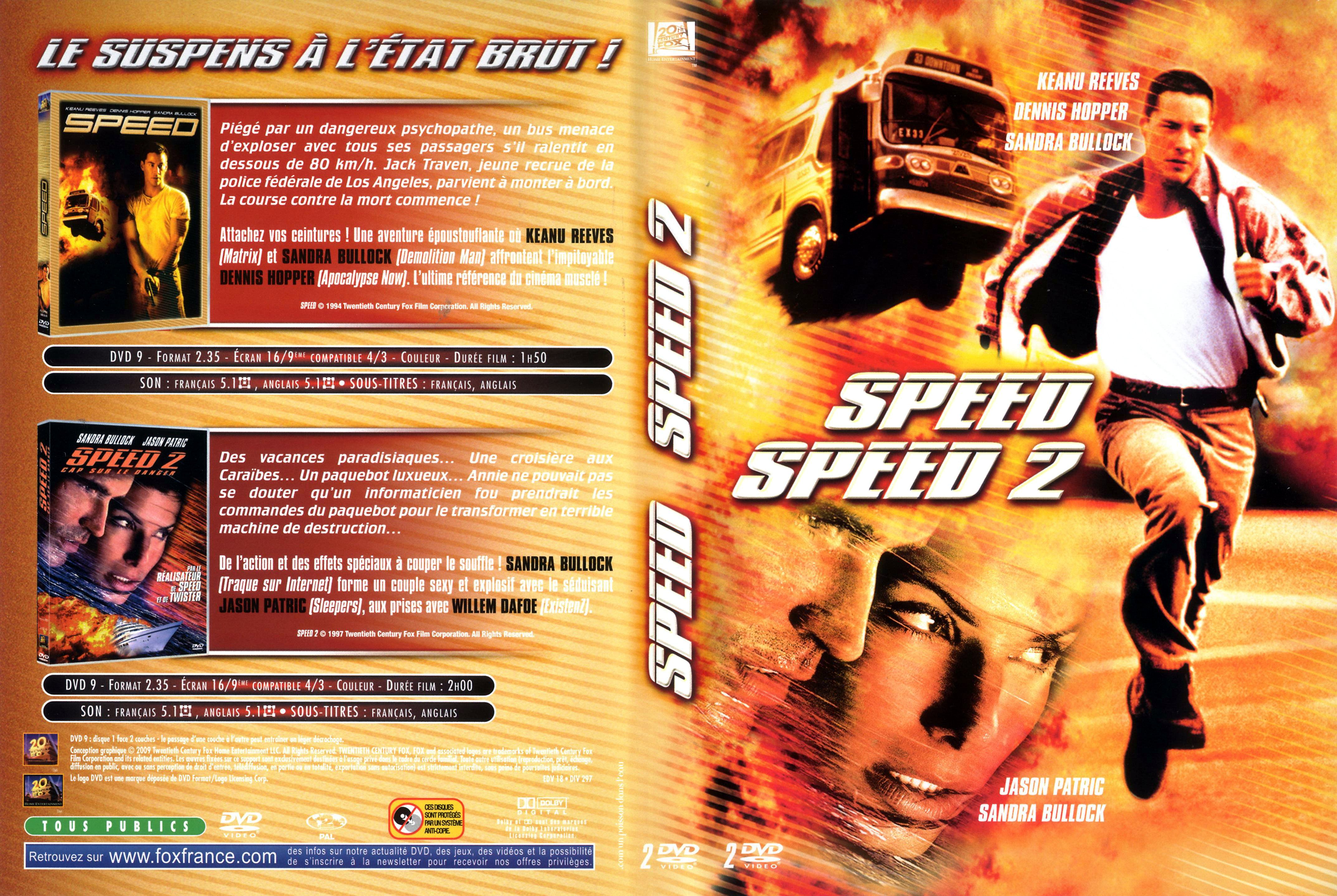 Jaquette DVD Speed + Speed 2