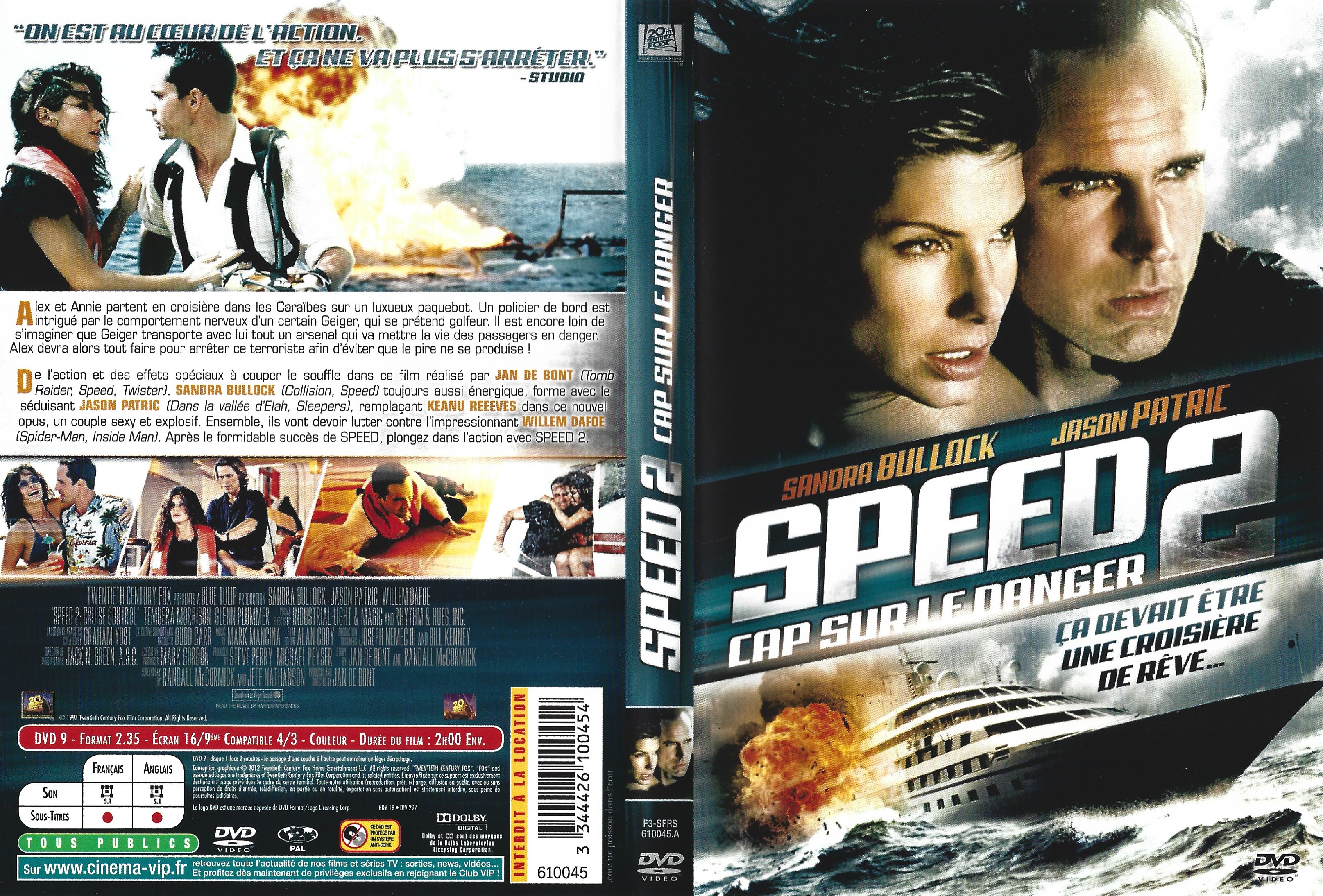 Jaquette DVD Speed 2 v2