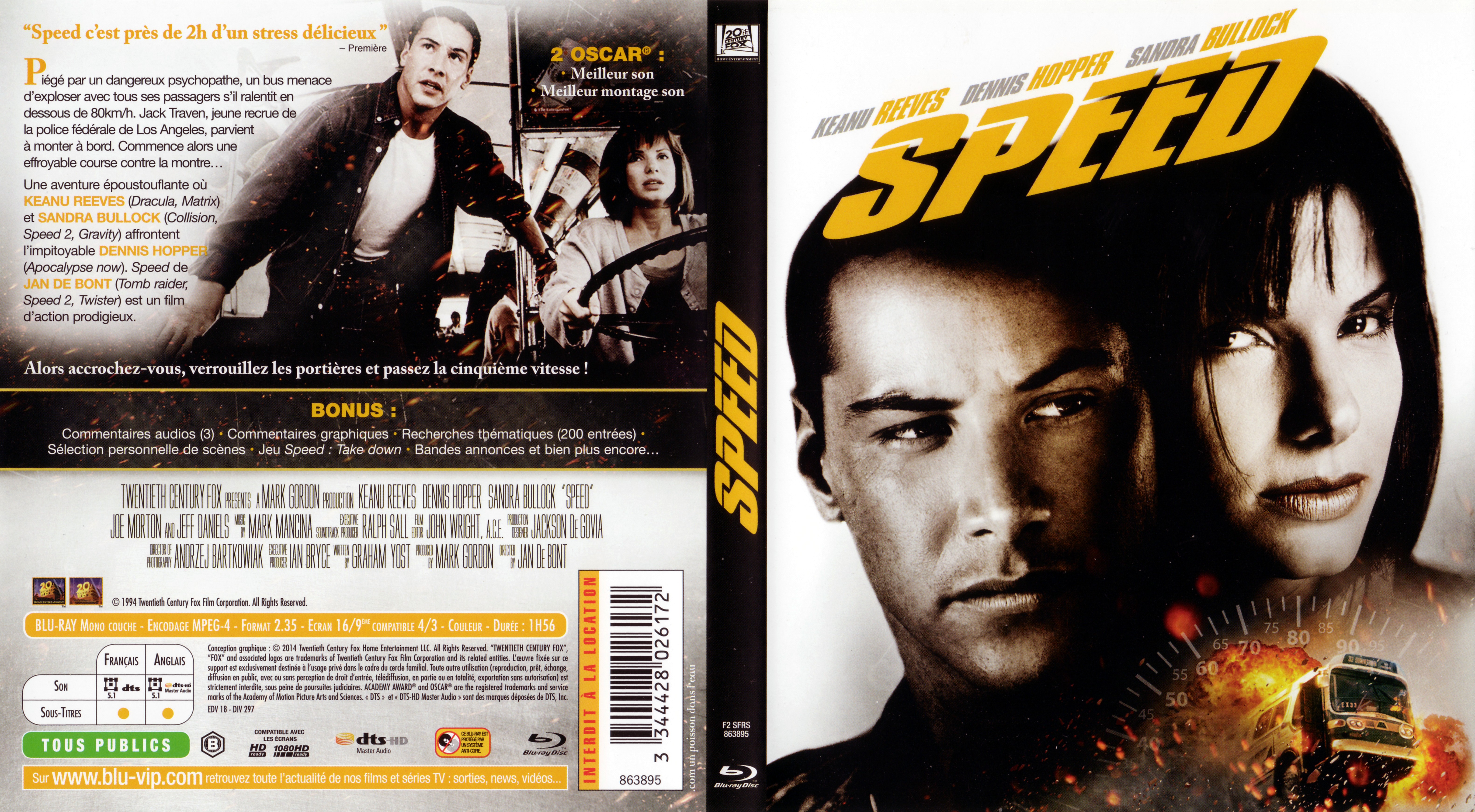 Jaquette DVD Speed (BLU-RAY) v2