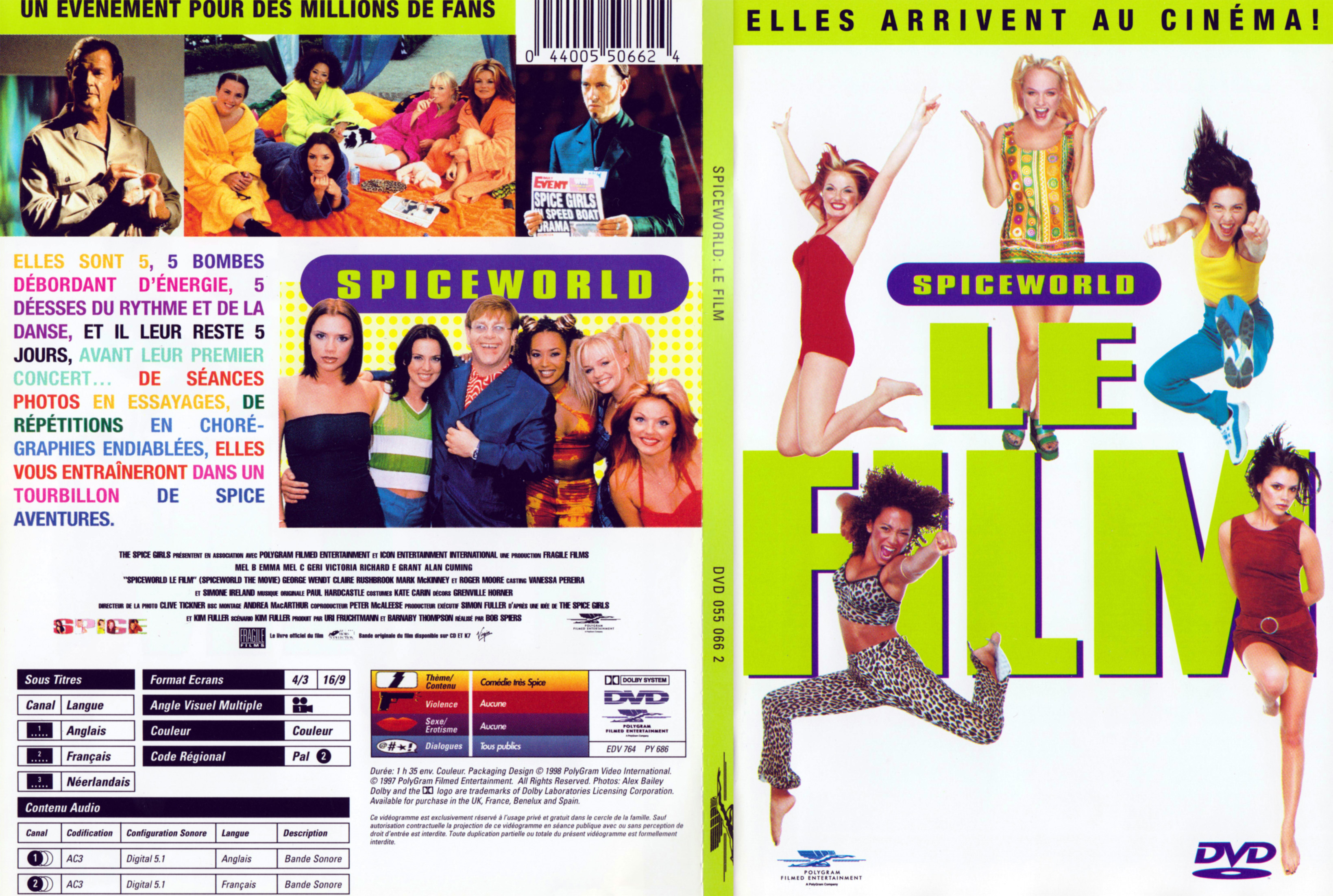 Jaquette DVD SpiceWorld