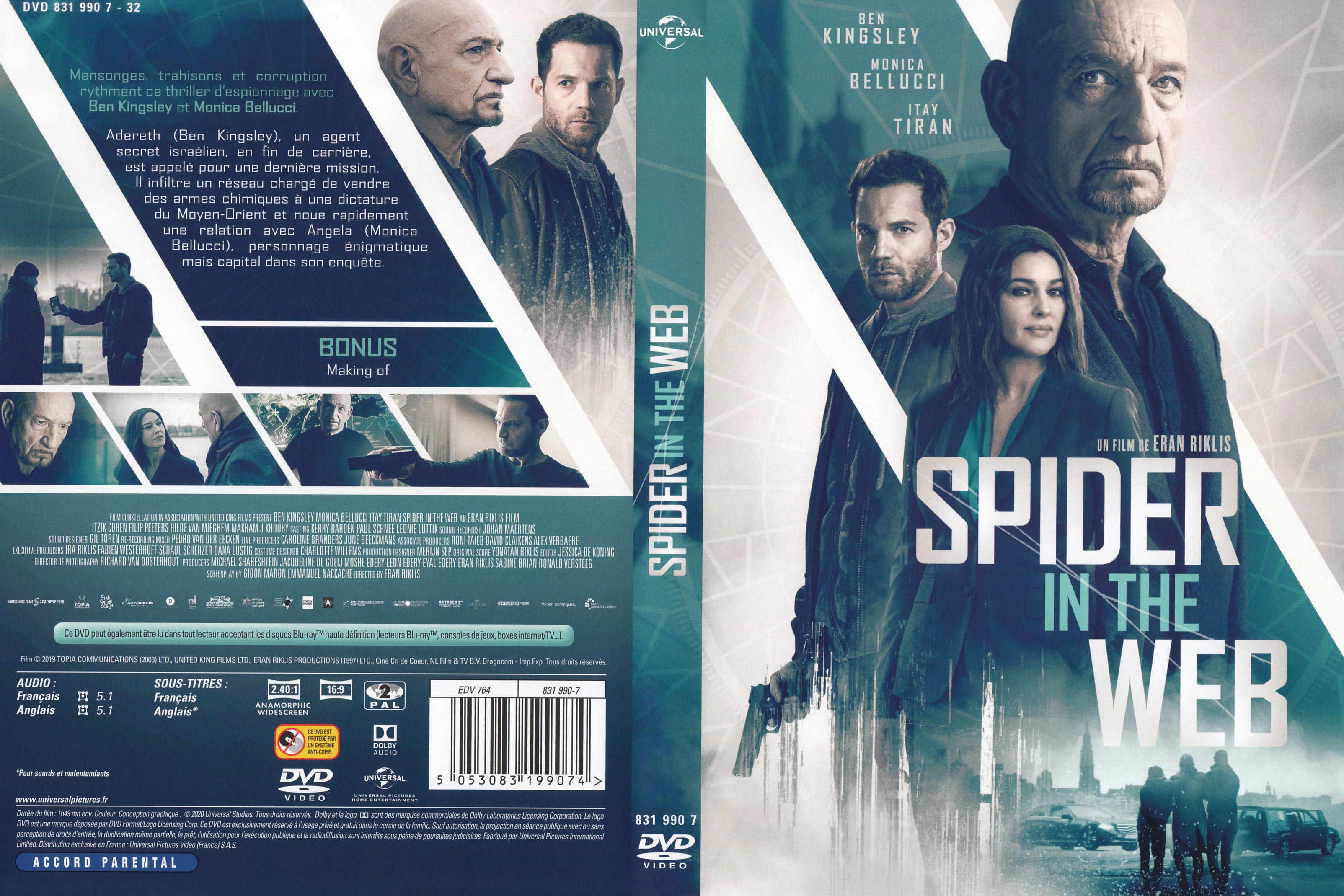 Jaquette DVD Spider in the web