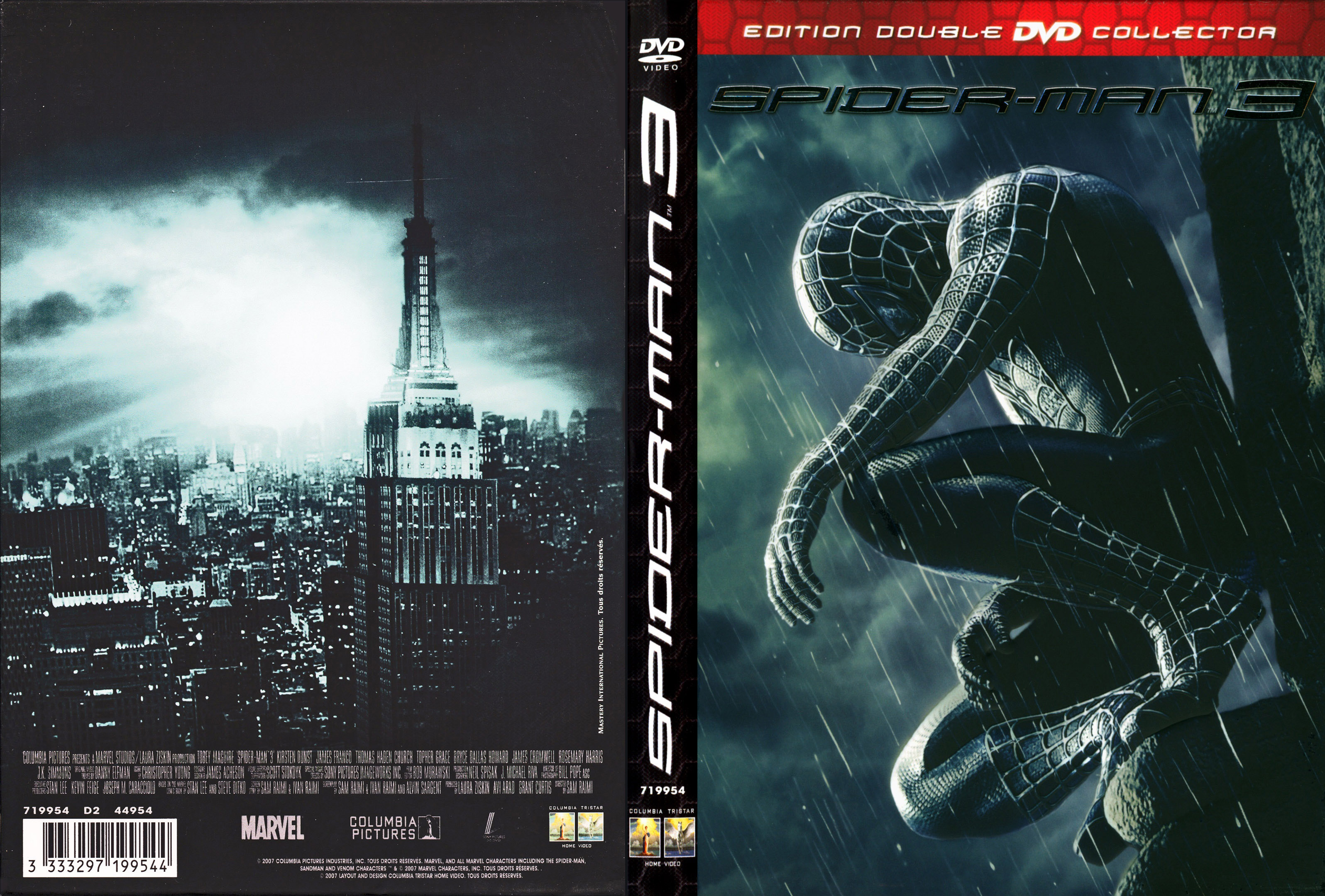 Jaquette DVD Spider-man 3
