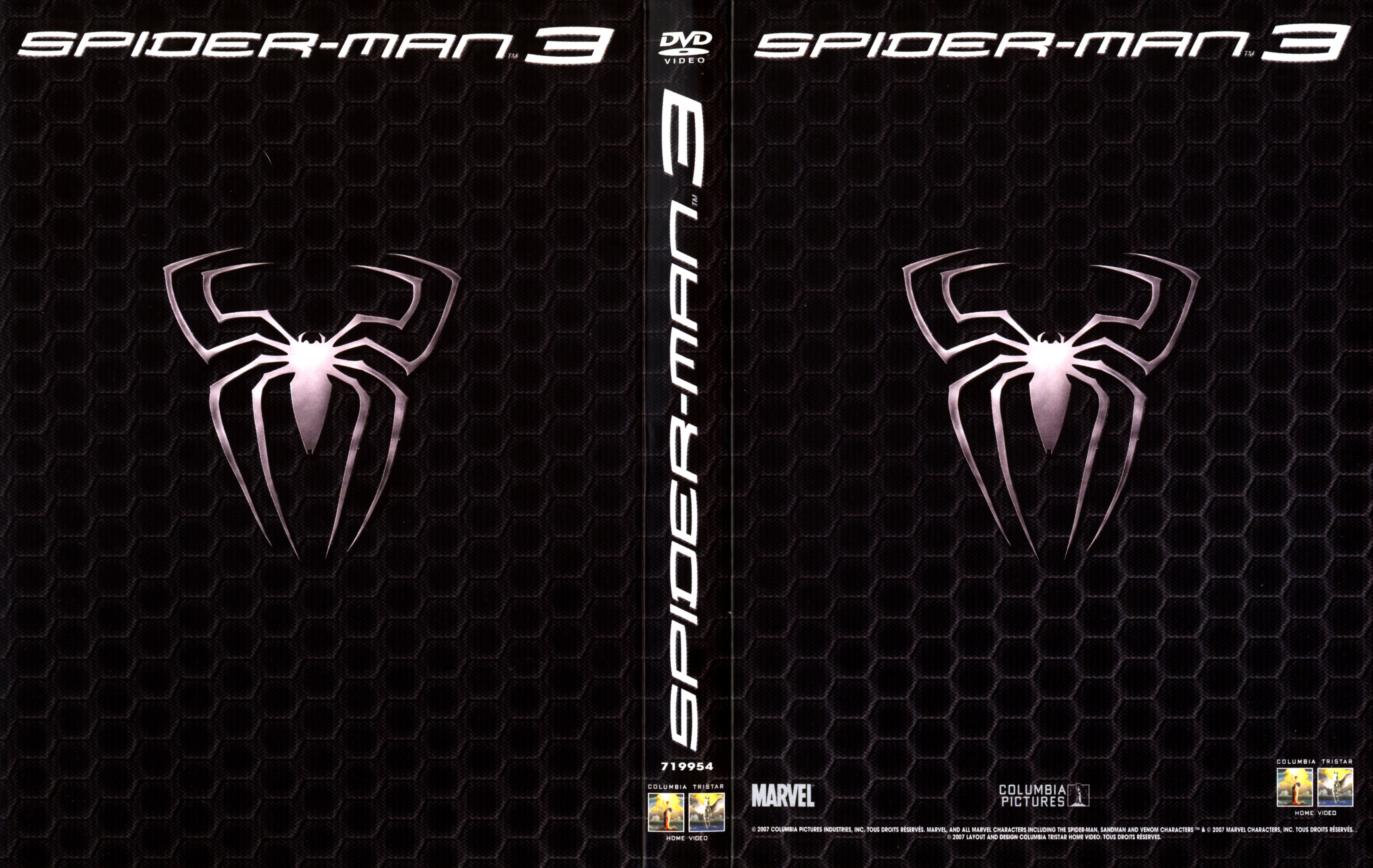Jaquette DVD Spiderman 3 v3