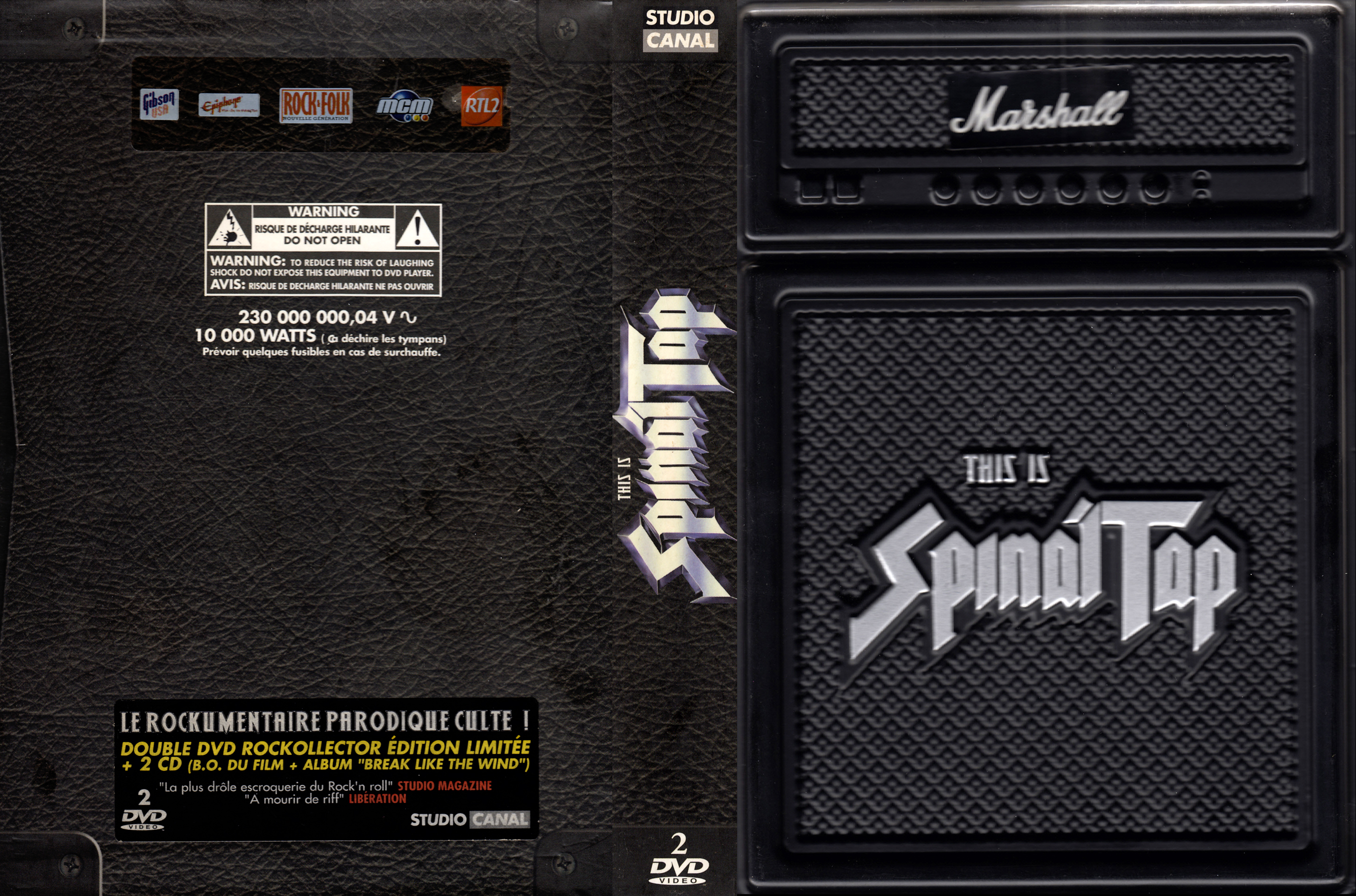 Jaquette DVD Spinal Tap v2