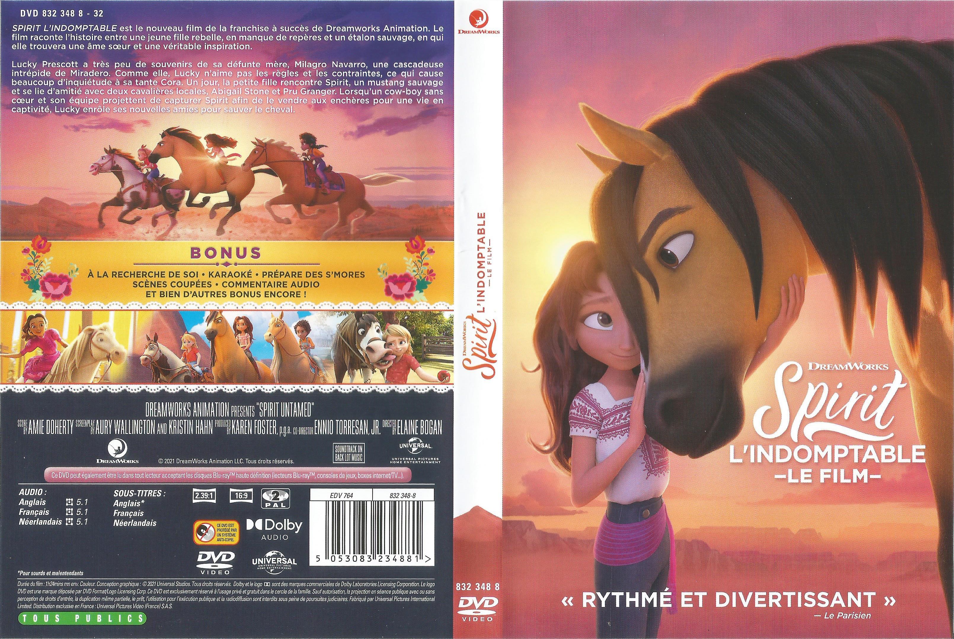 Jaquette DVD Spirit l