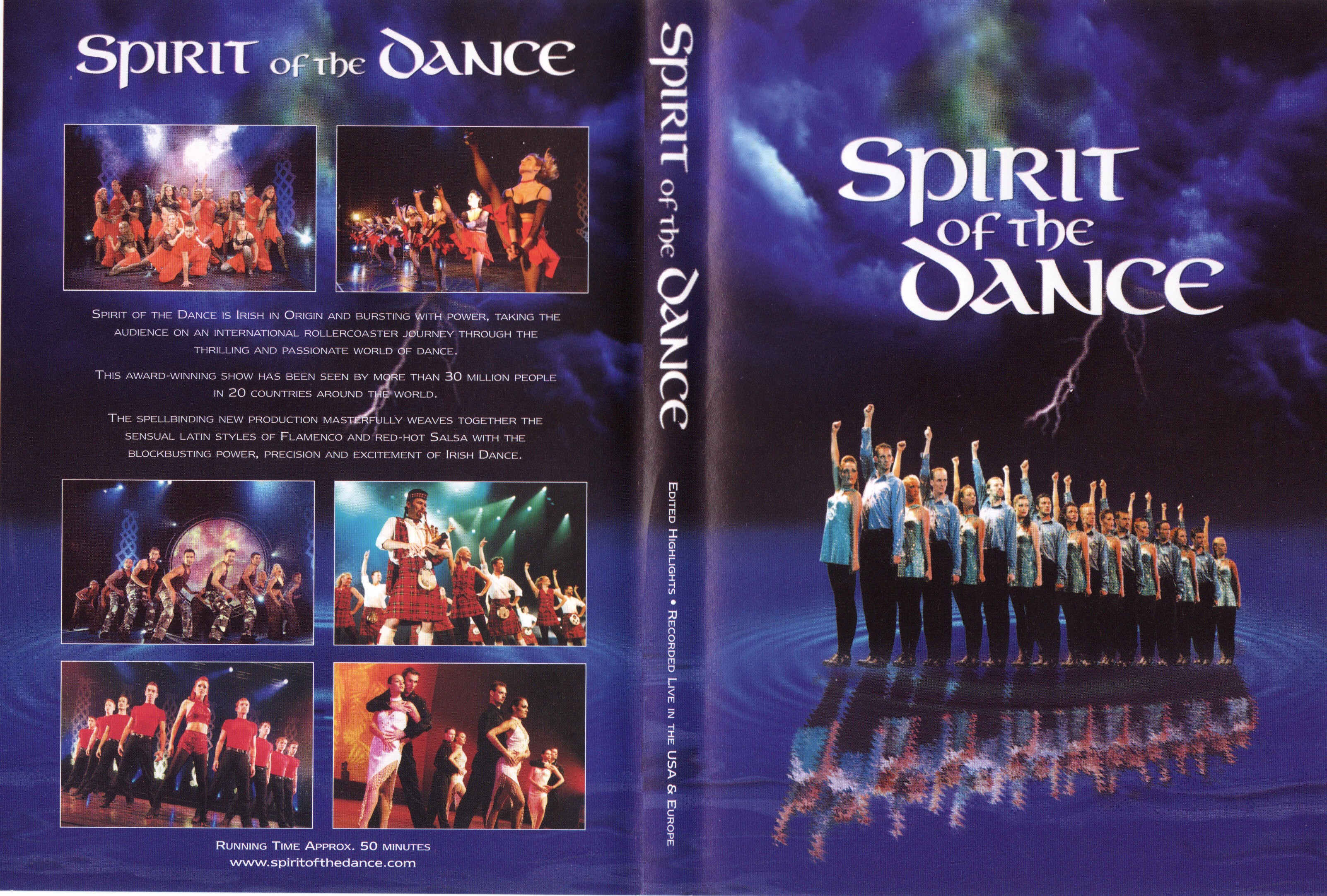 Jaquette DVD Spirit of the dance