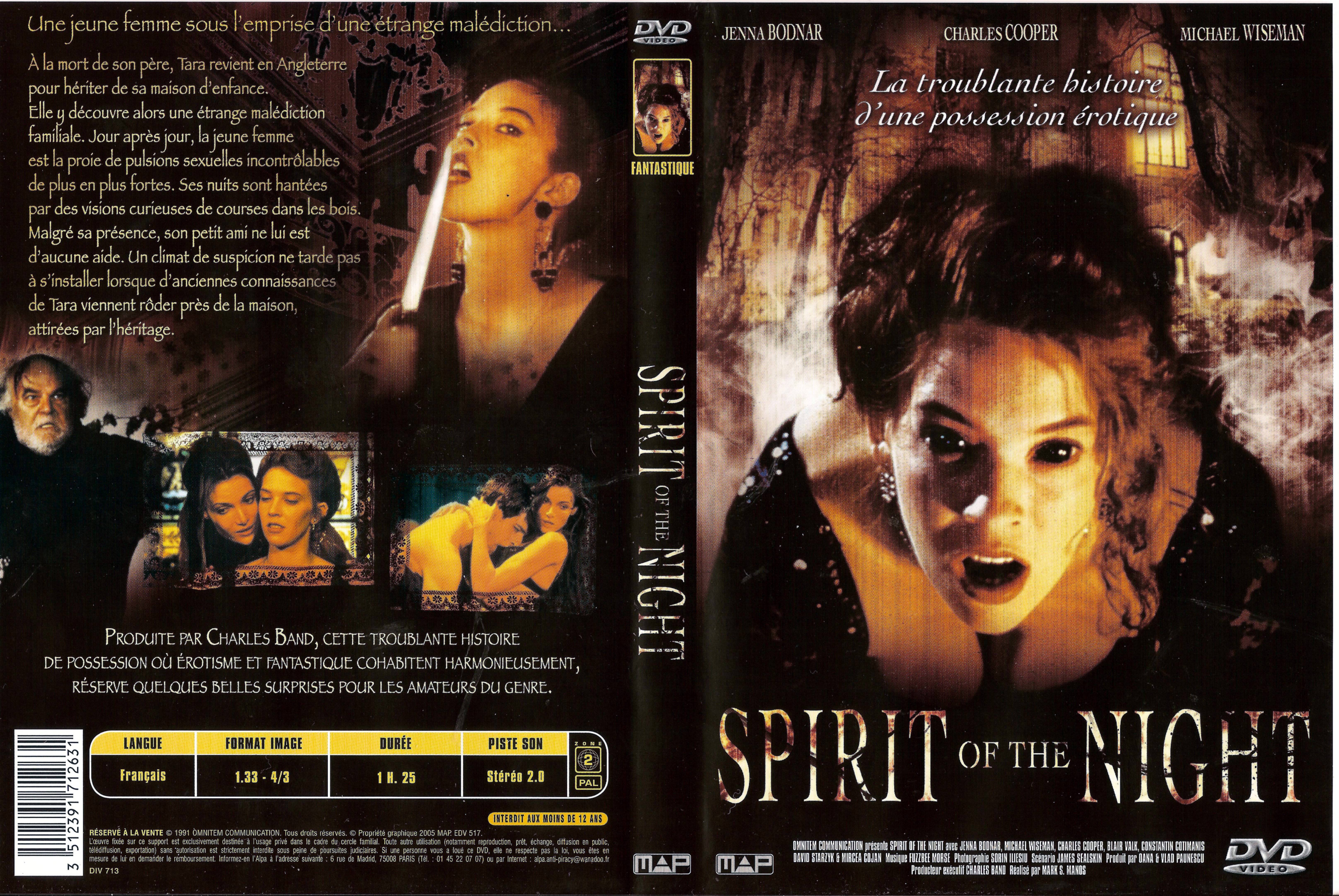 Jaquette DVD Spirit of the night