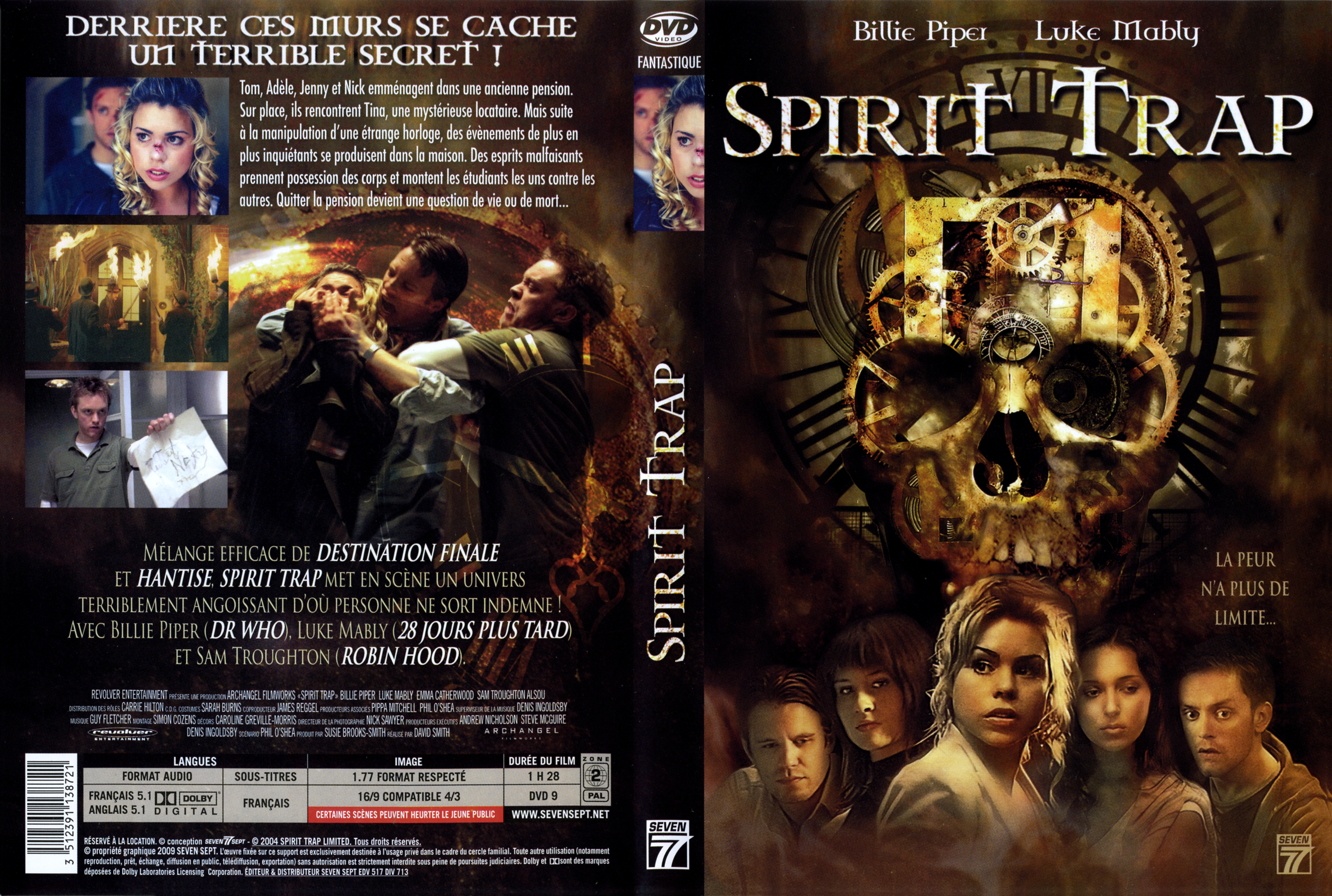 Jaquette DVD Spirit trap
