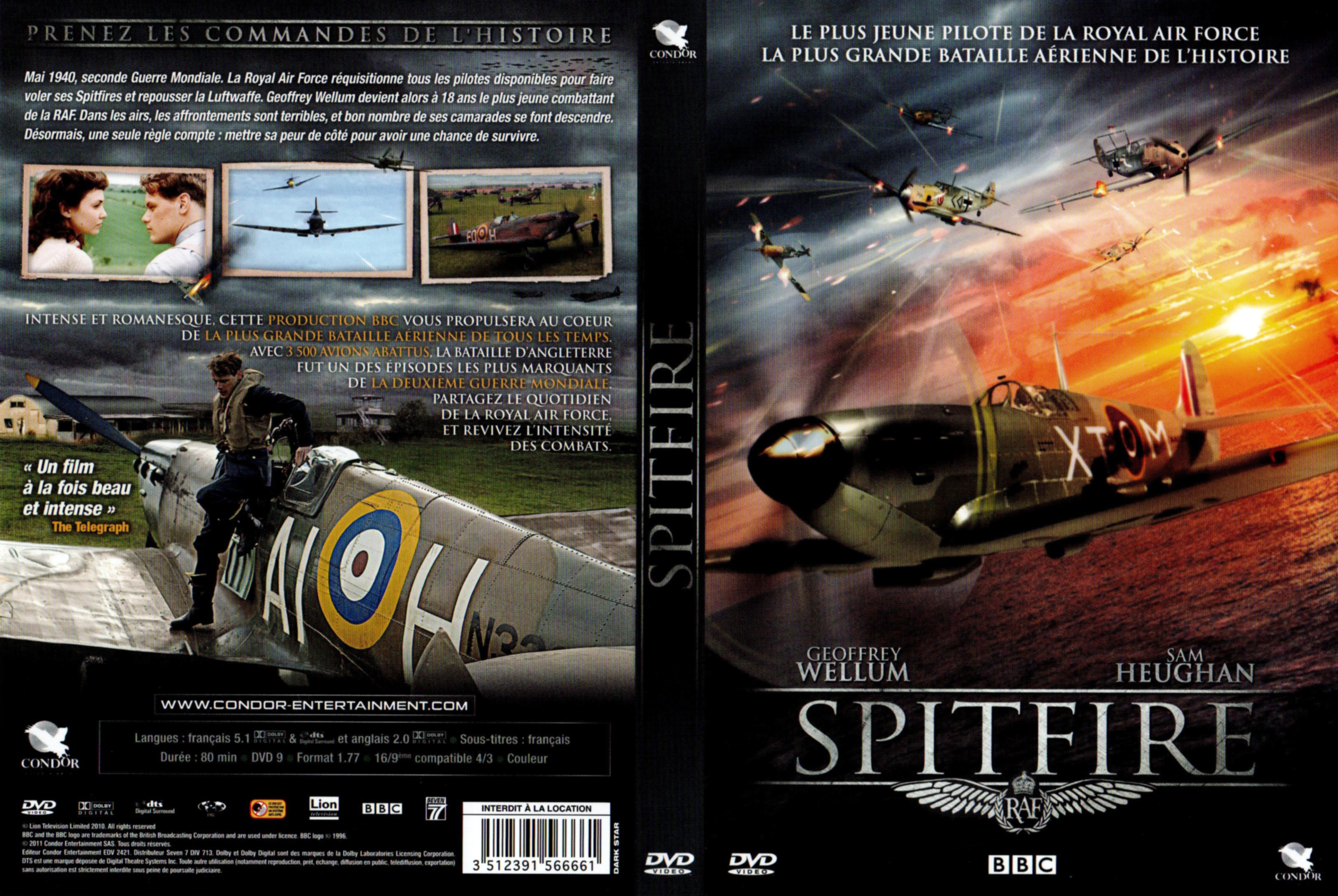 Jaquette DVD Spitfire