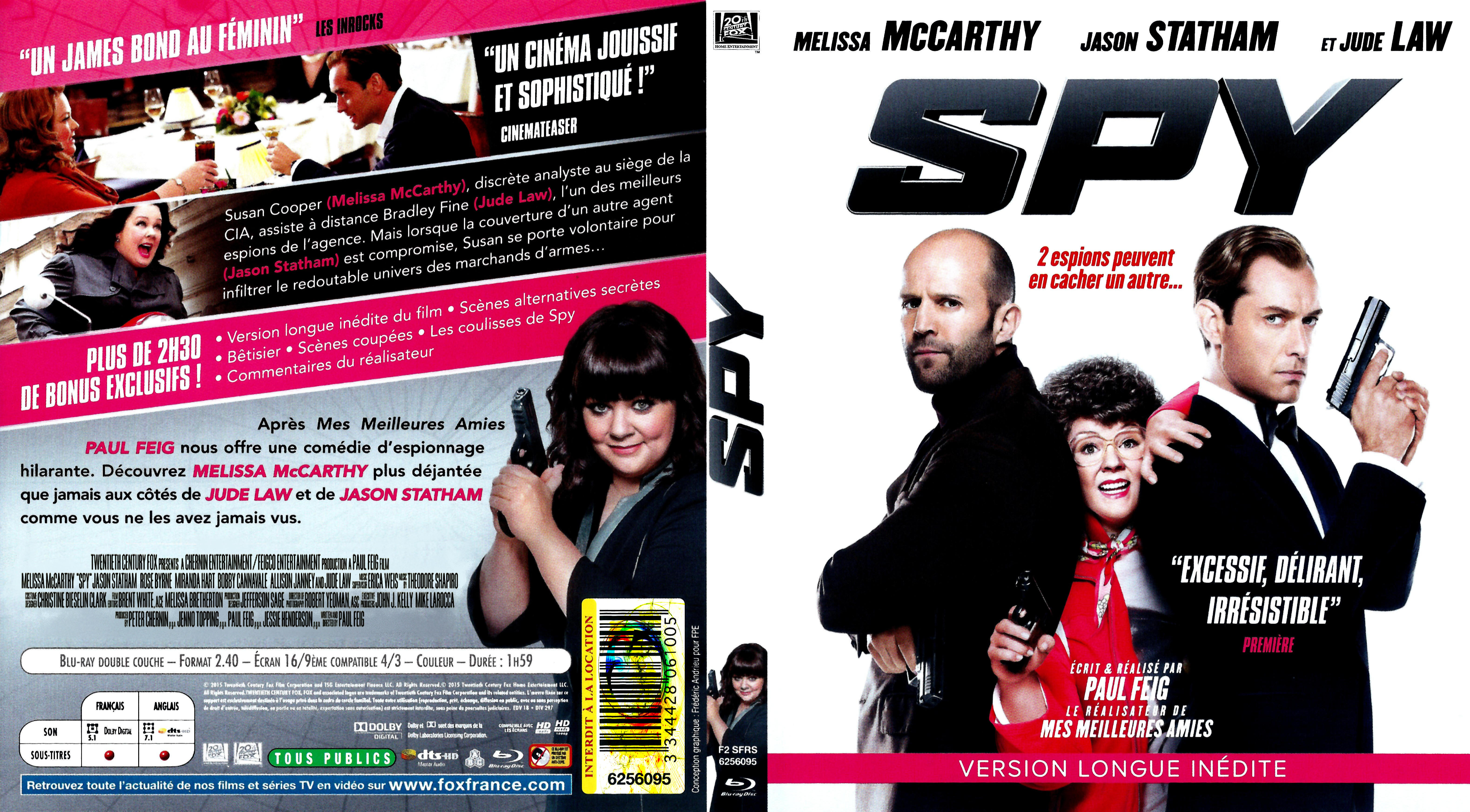 Jaquette DVD Spy (BLU-RAY)