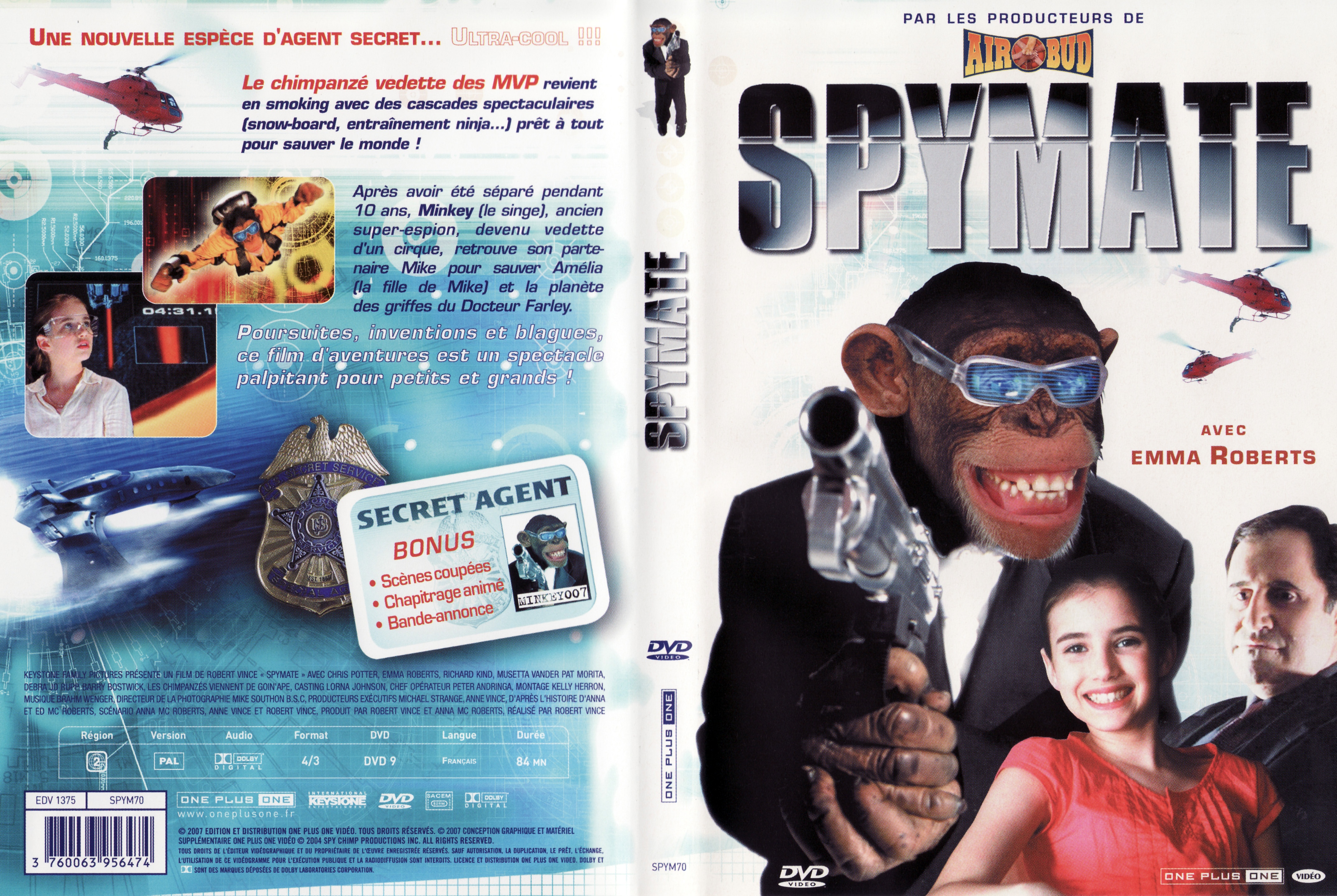 Jaquette DVD Spymate