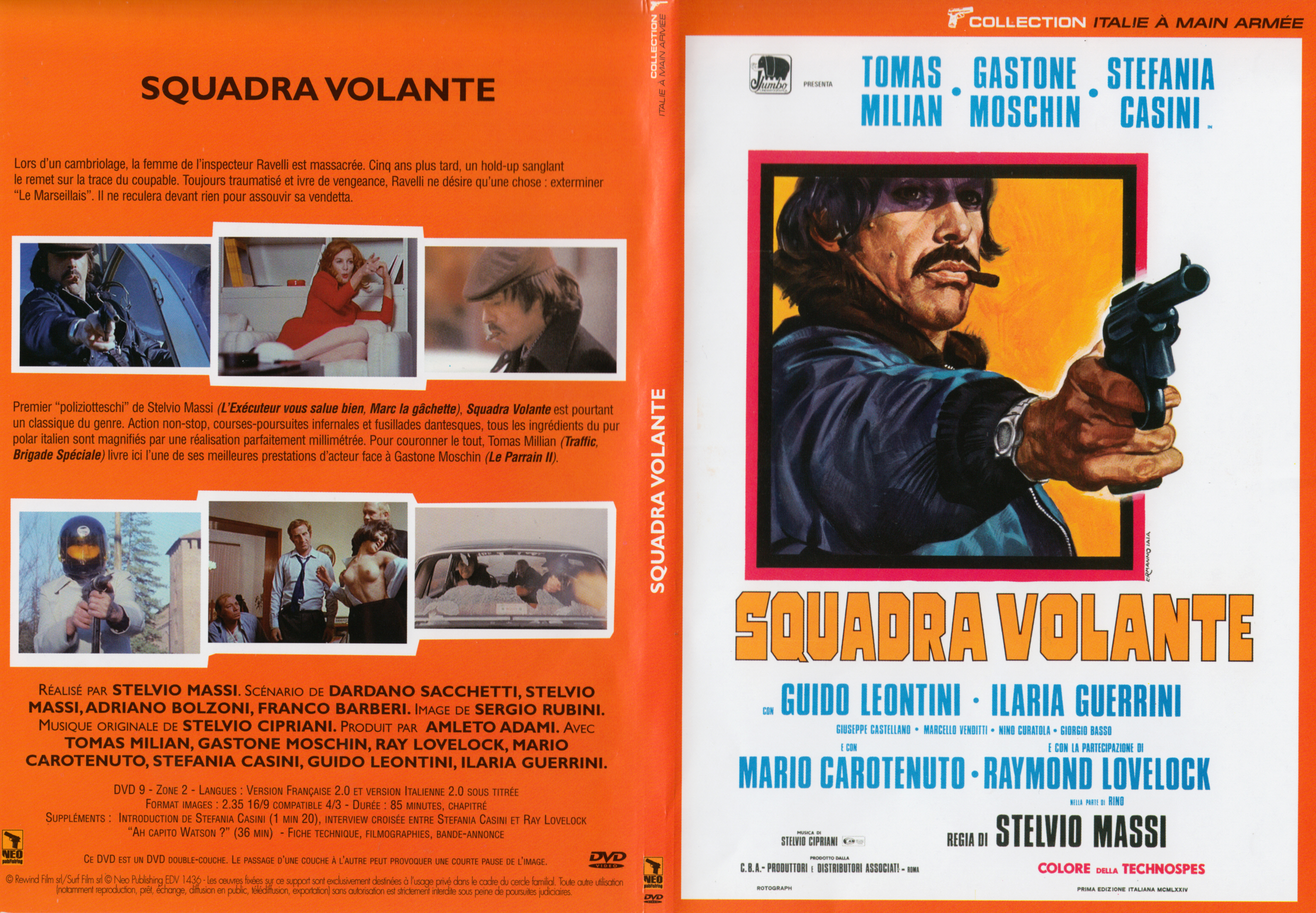 Jaquette DVD Squadra volante - Brigade volante