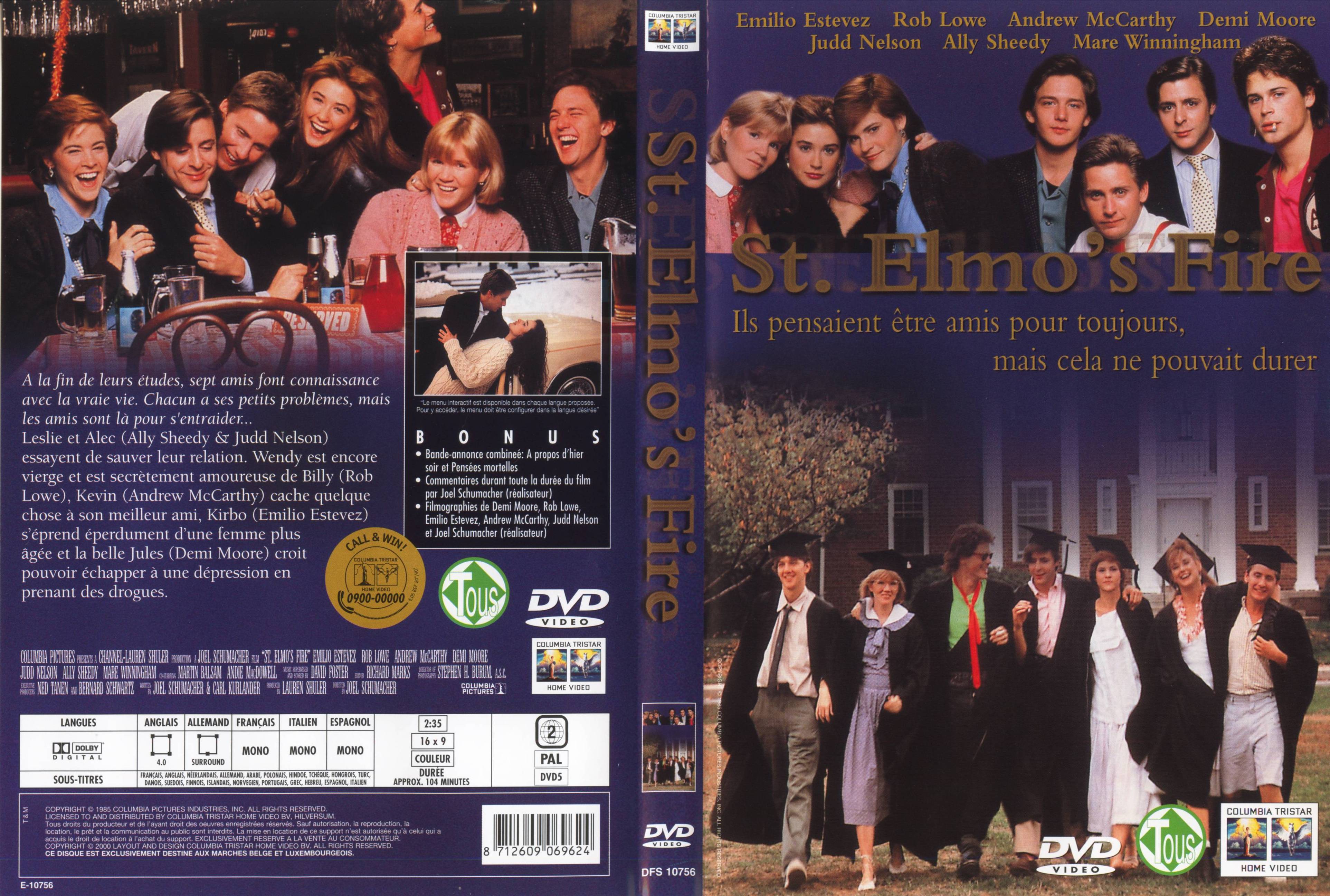 Jaquette DVD St Elmo
