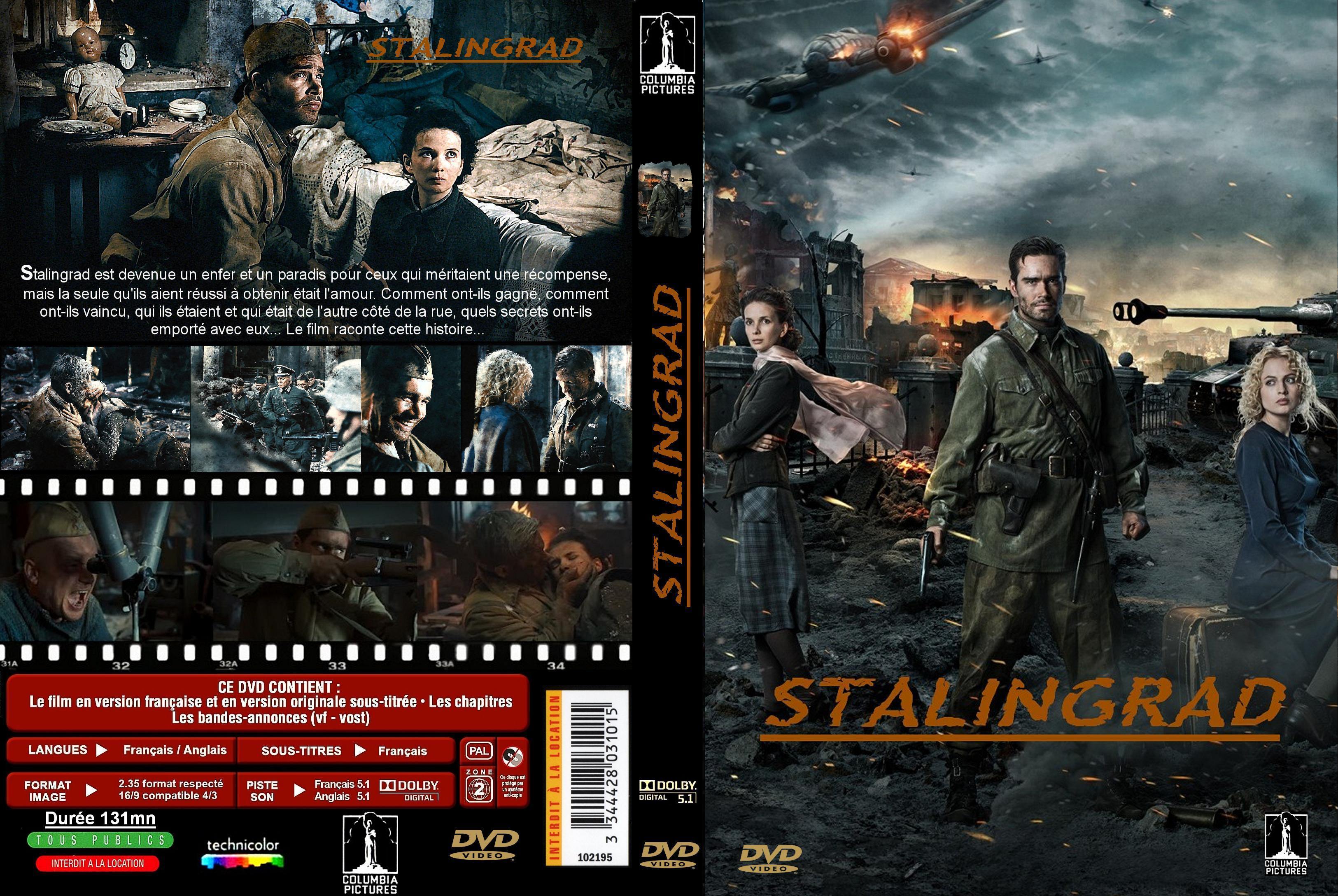Jaquette DVD Stalingrad (2013) custom