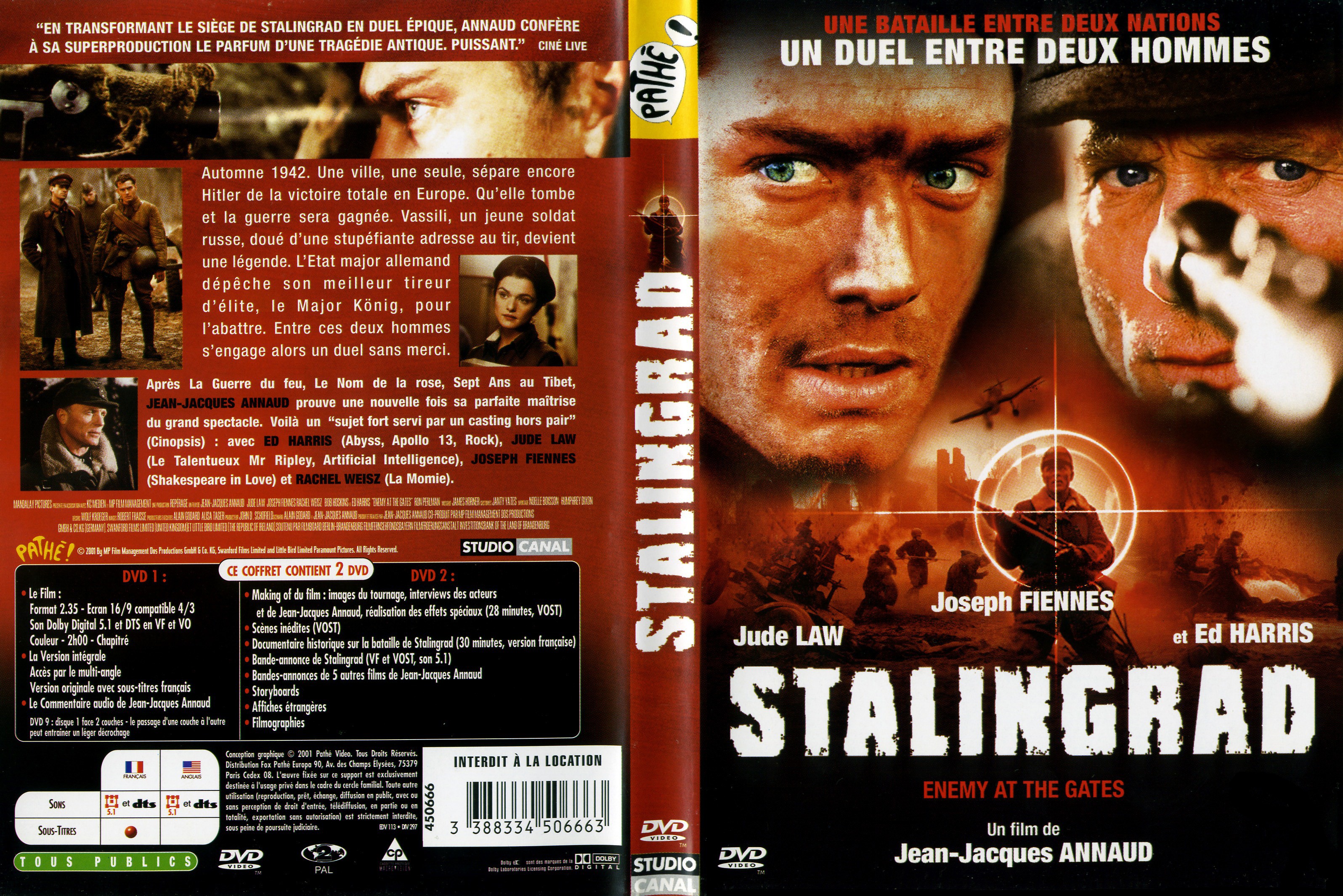 Jaquette DVD Stalingrad v2
