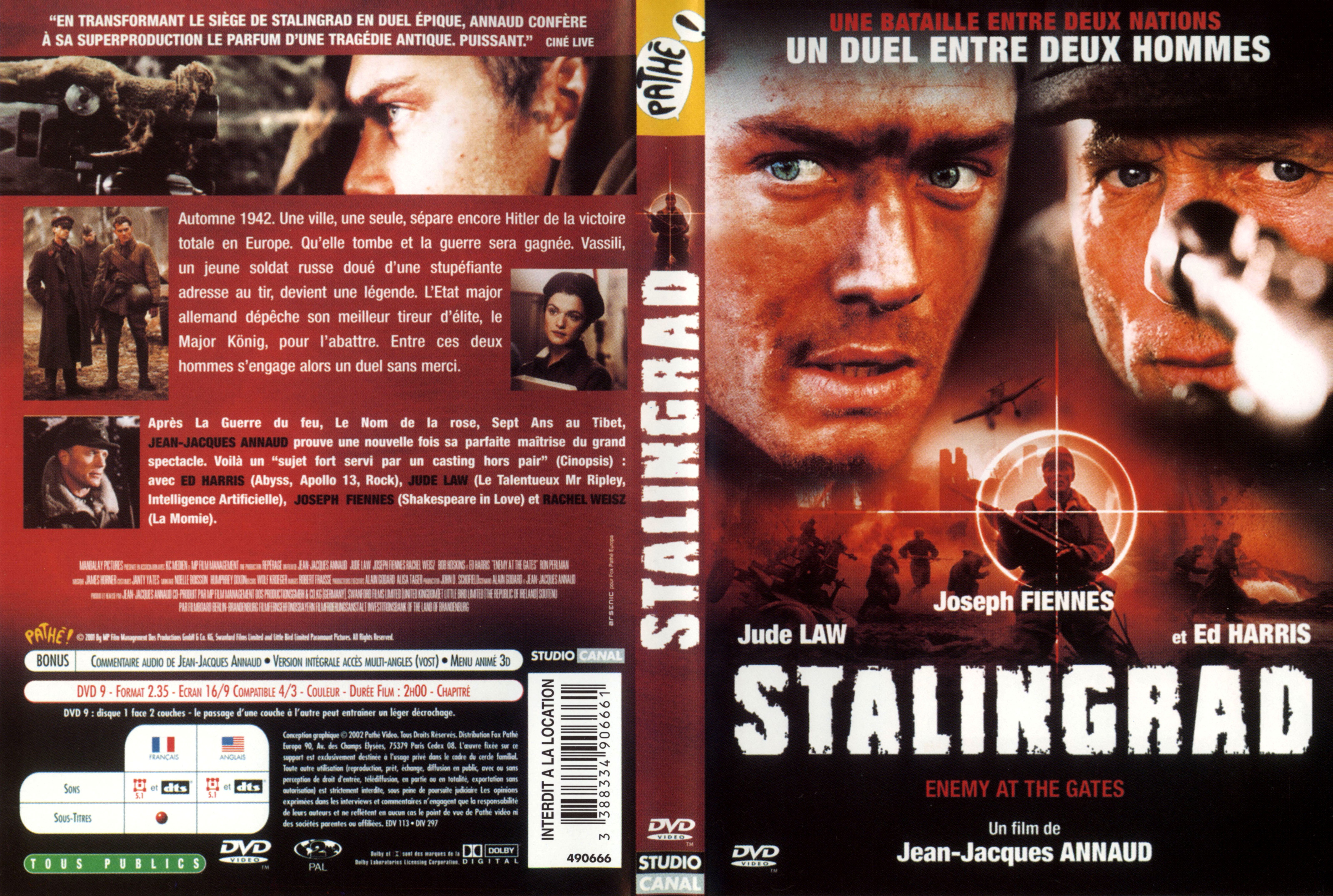 Jaquette DVD Stalingrad v3