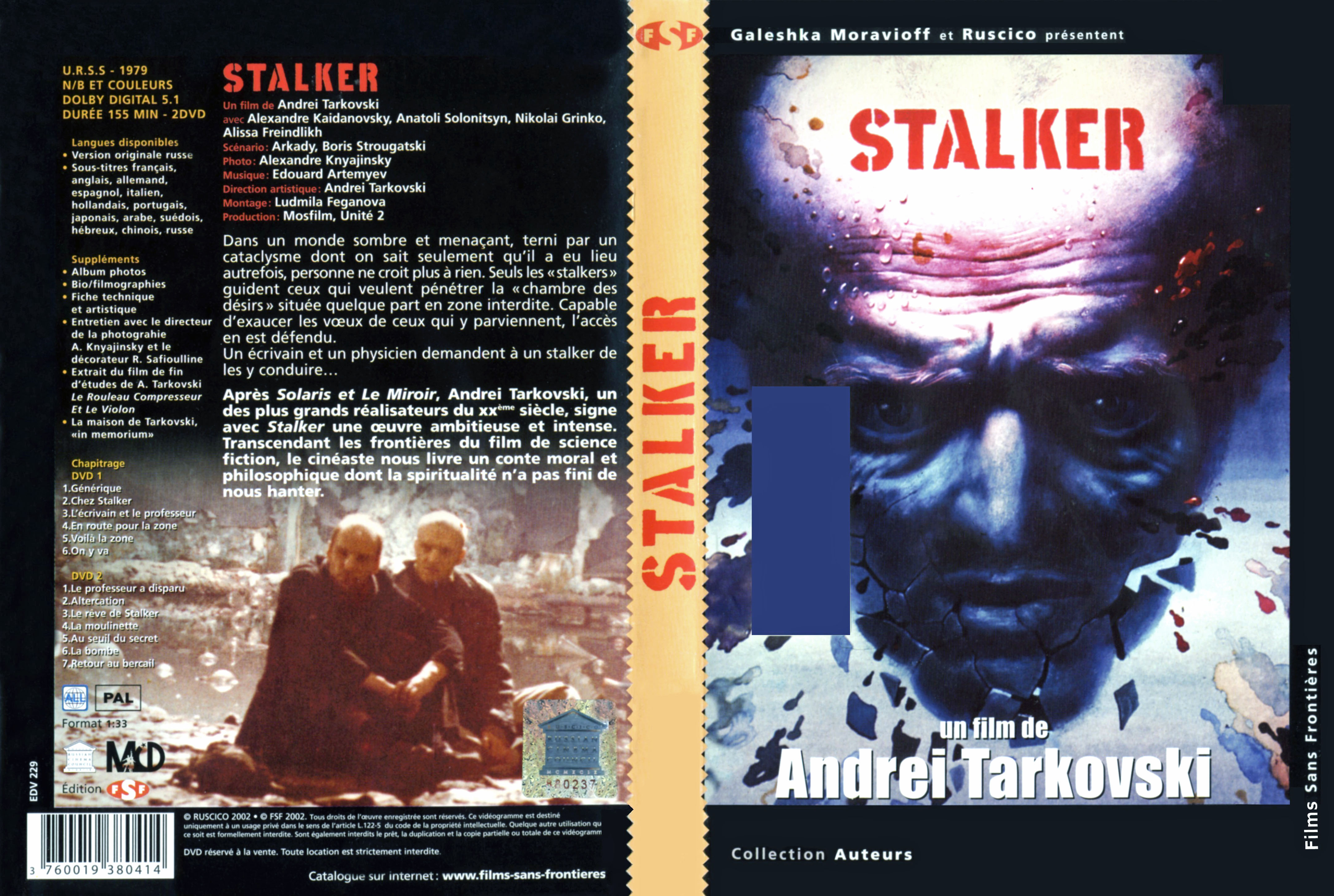 Jaquette DVD Stalker