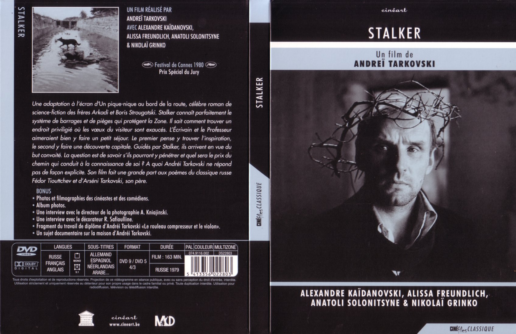 Jaquette DVD Stalker v2