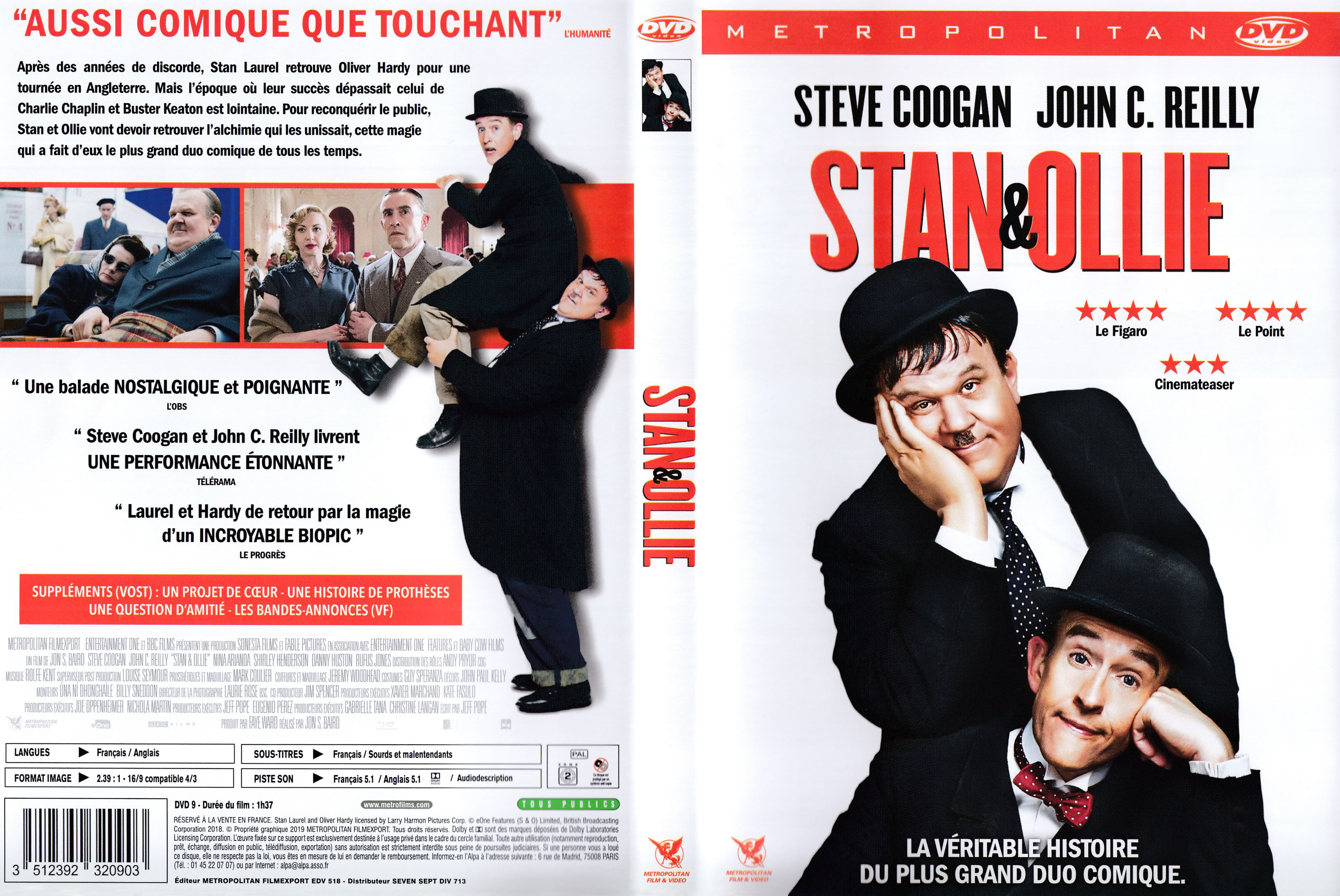 Jaquette DVD Stan & Ollie
