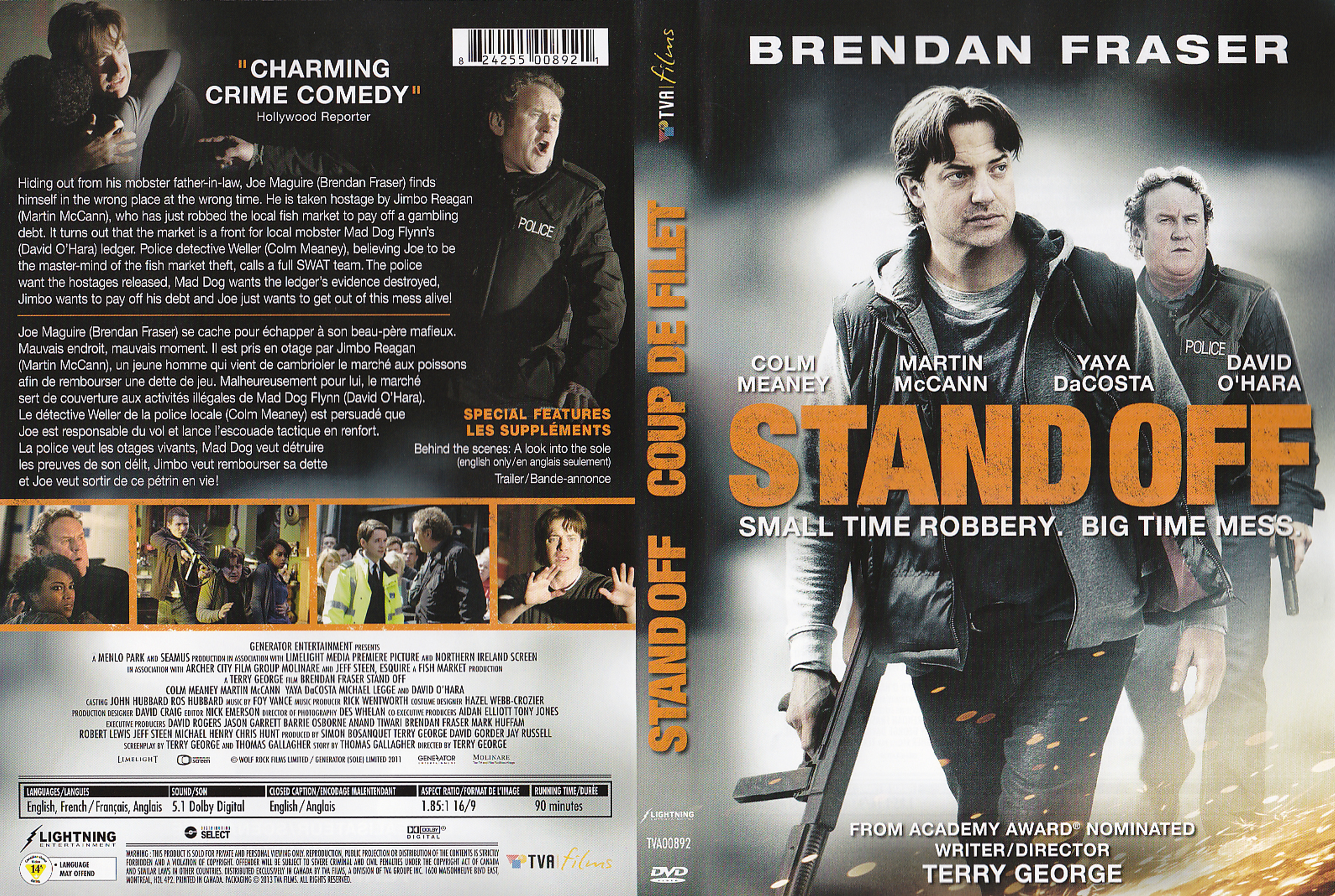 Jaquette DVD Stand off - Coup de filet (Canadienne)