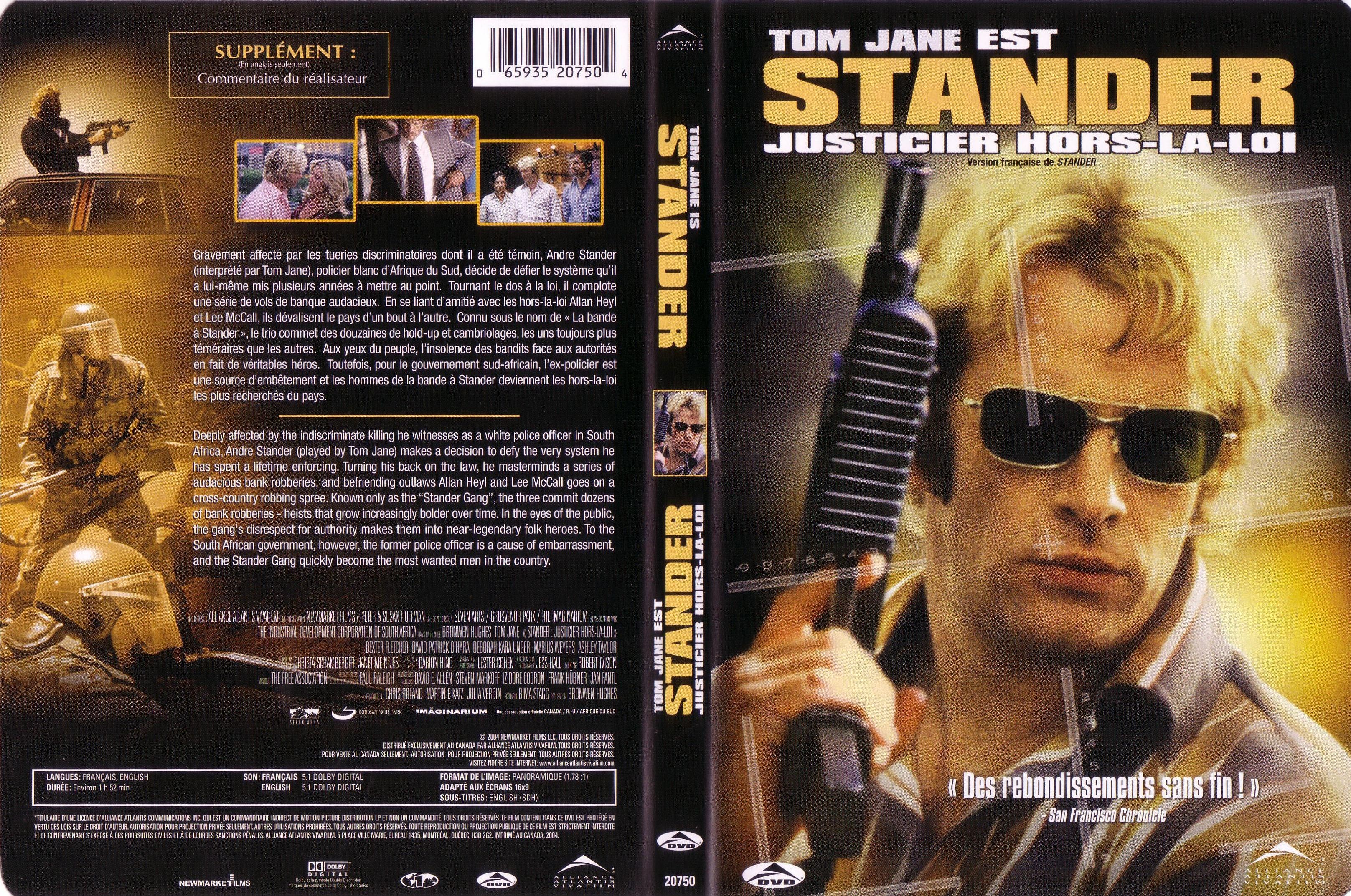 Jaquette DVD Stander