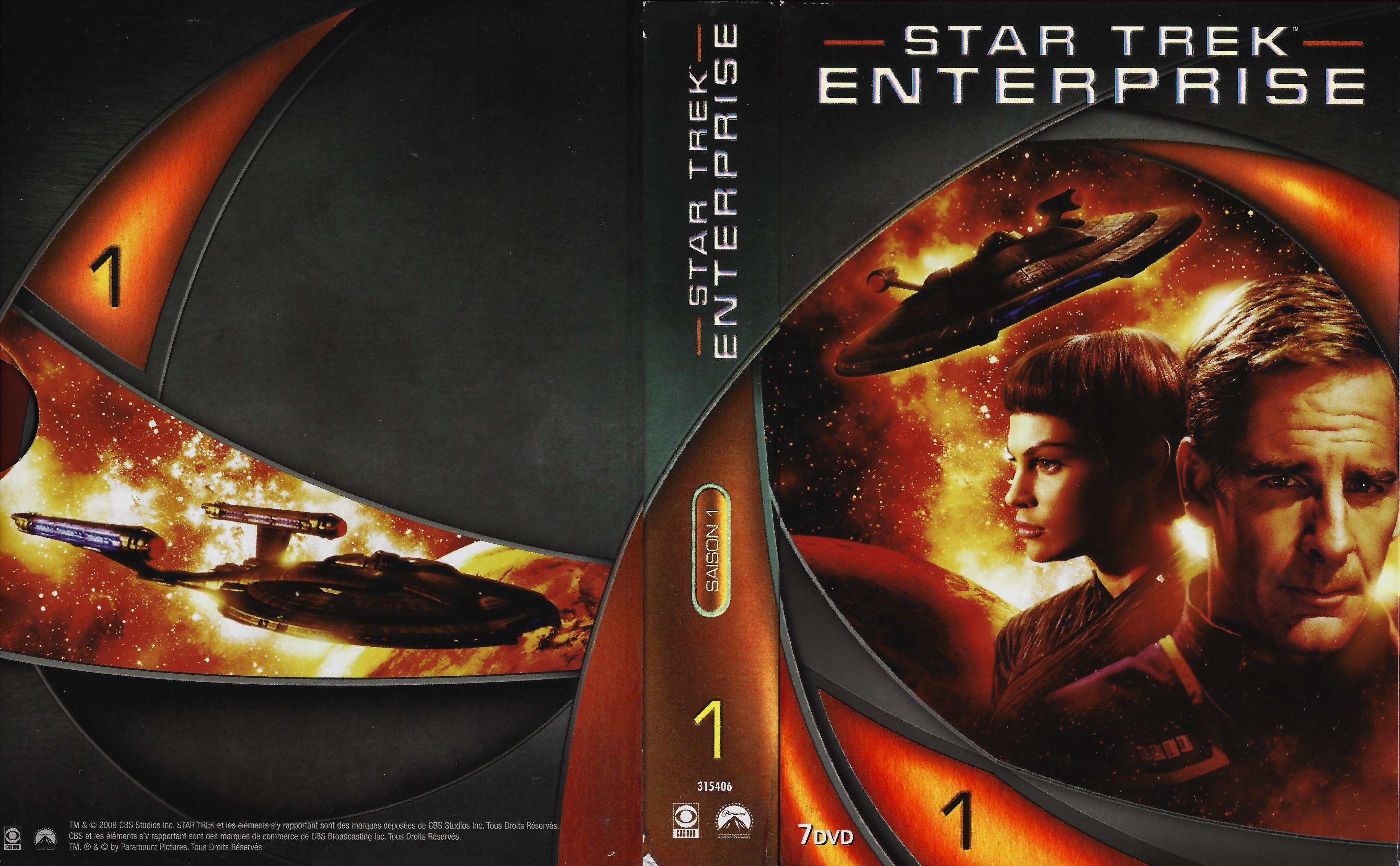 Jaquette DVD Star Trek Enterprise saison 1