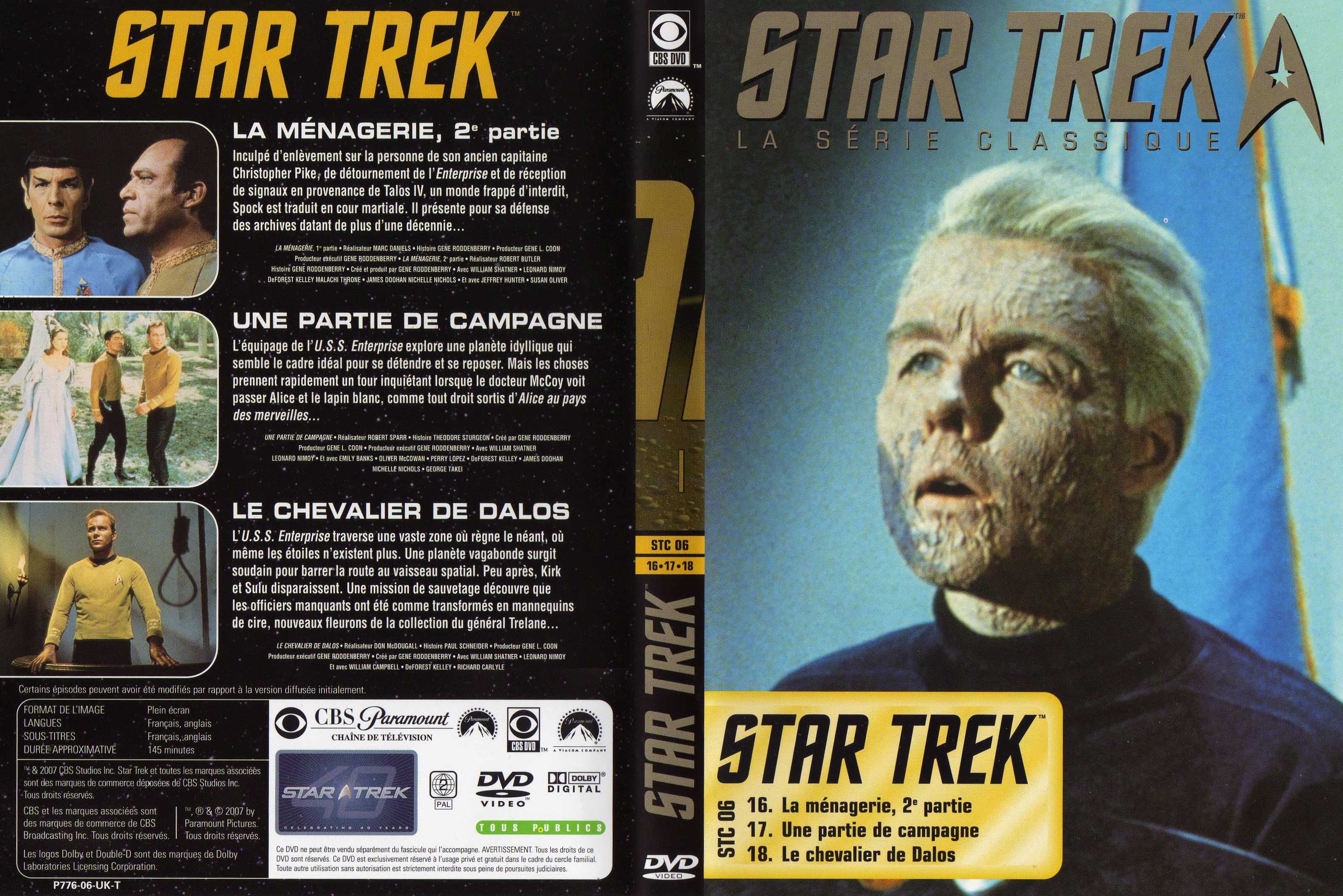 Jaquette DVD Star Trek vol 06