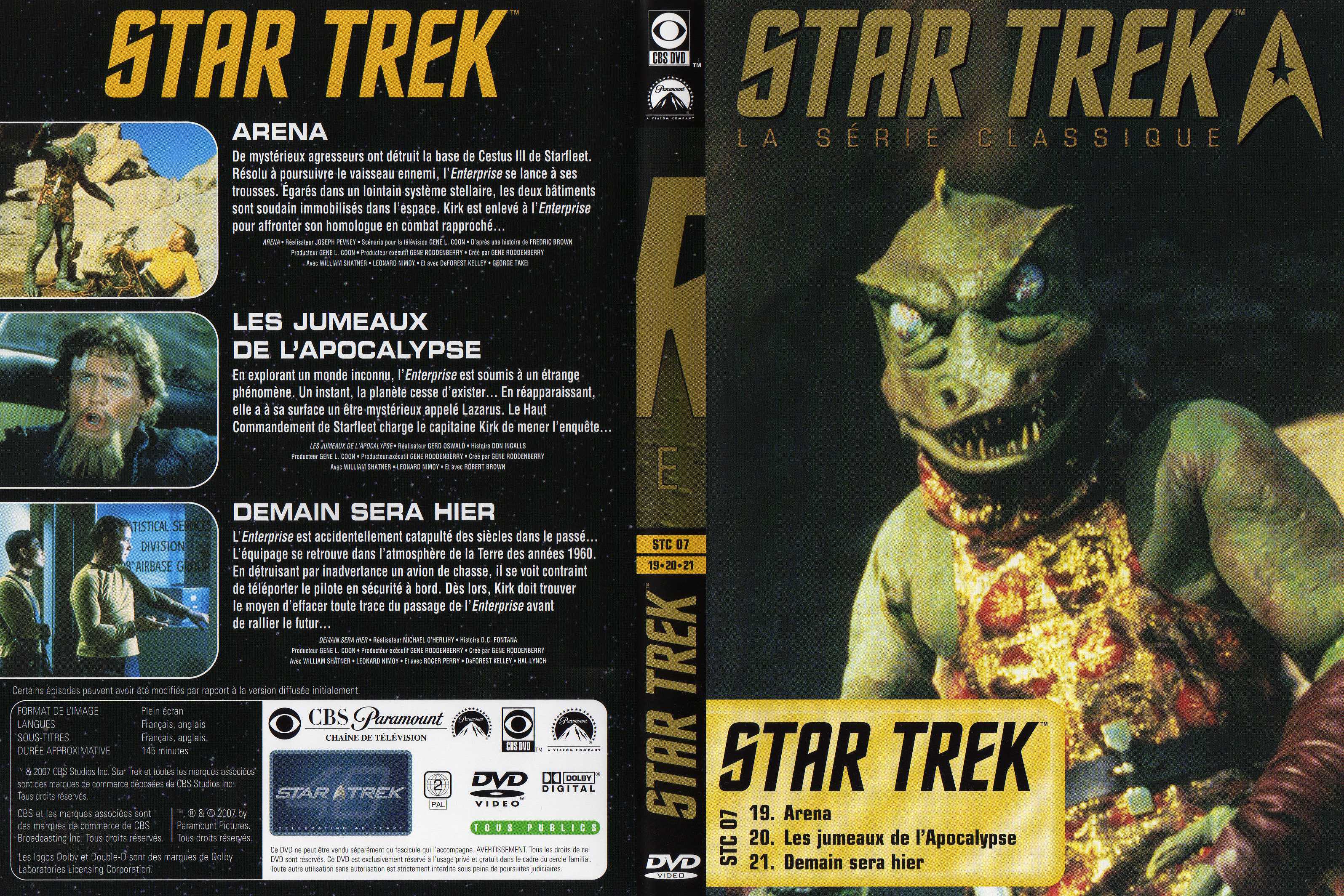 Jaquette DVD Star Trek vol 07