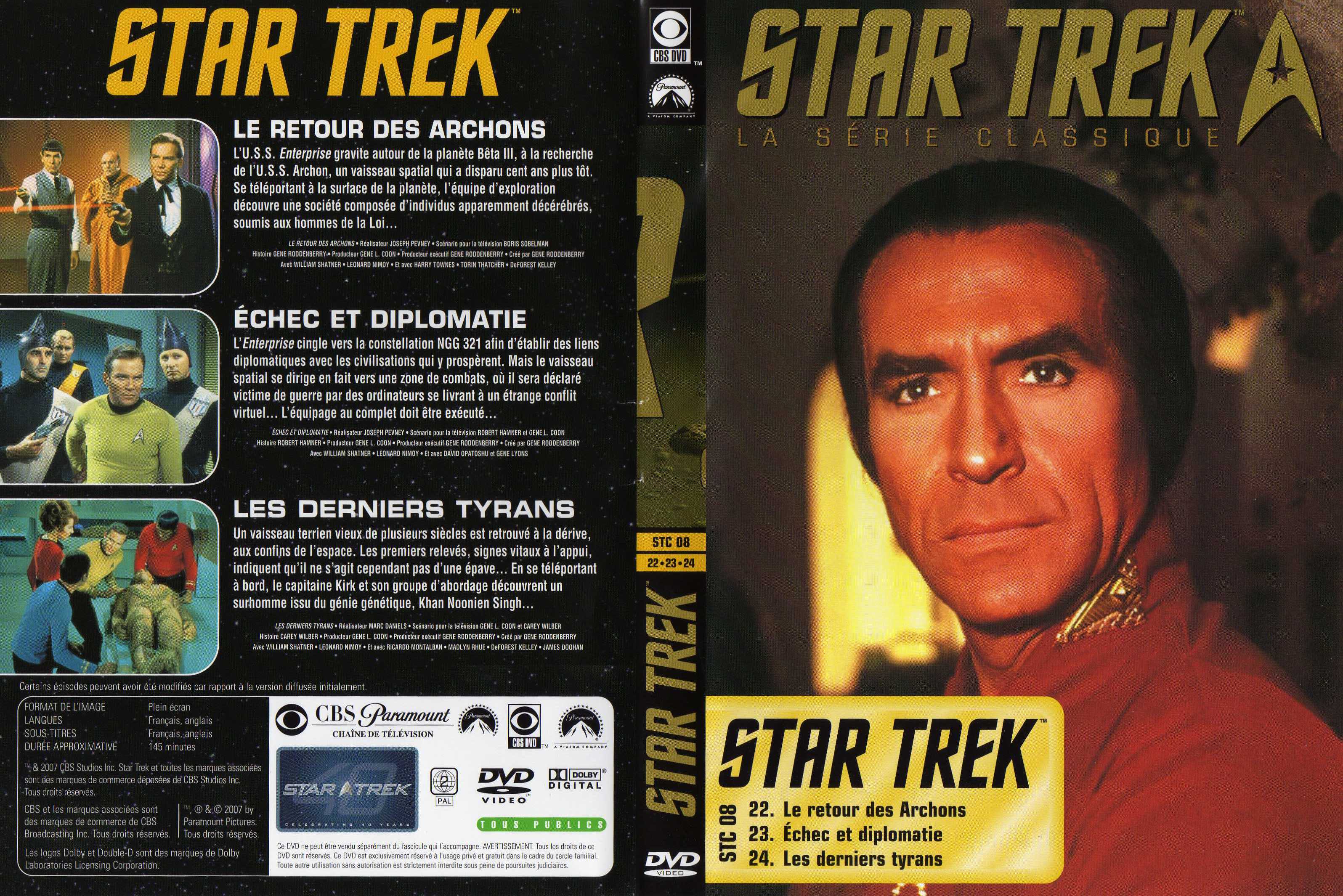 Jaquette DVD Star Trek vol 08