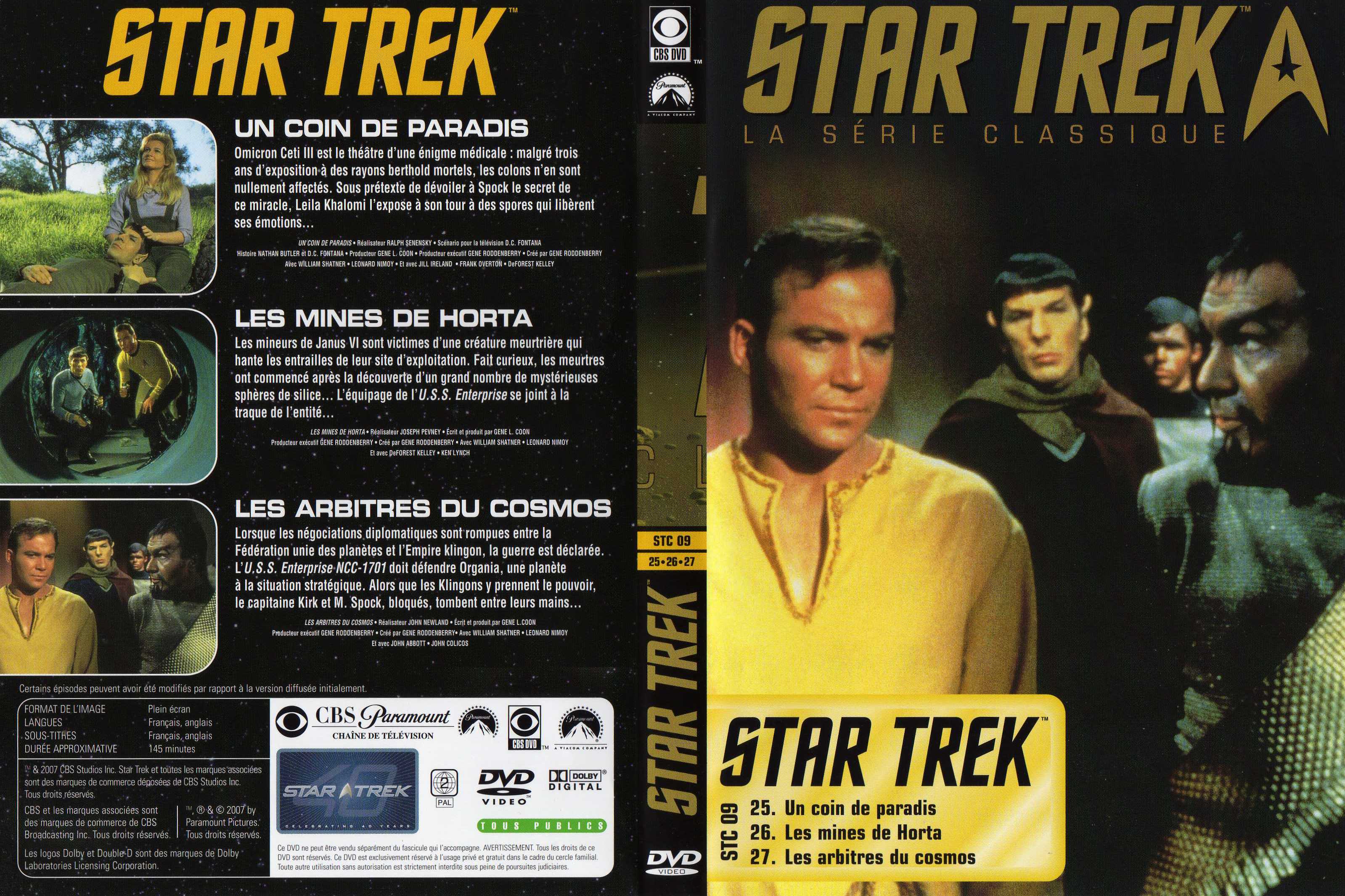 Jaquette DVD Star Trek vol 09