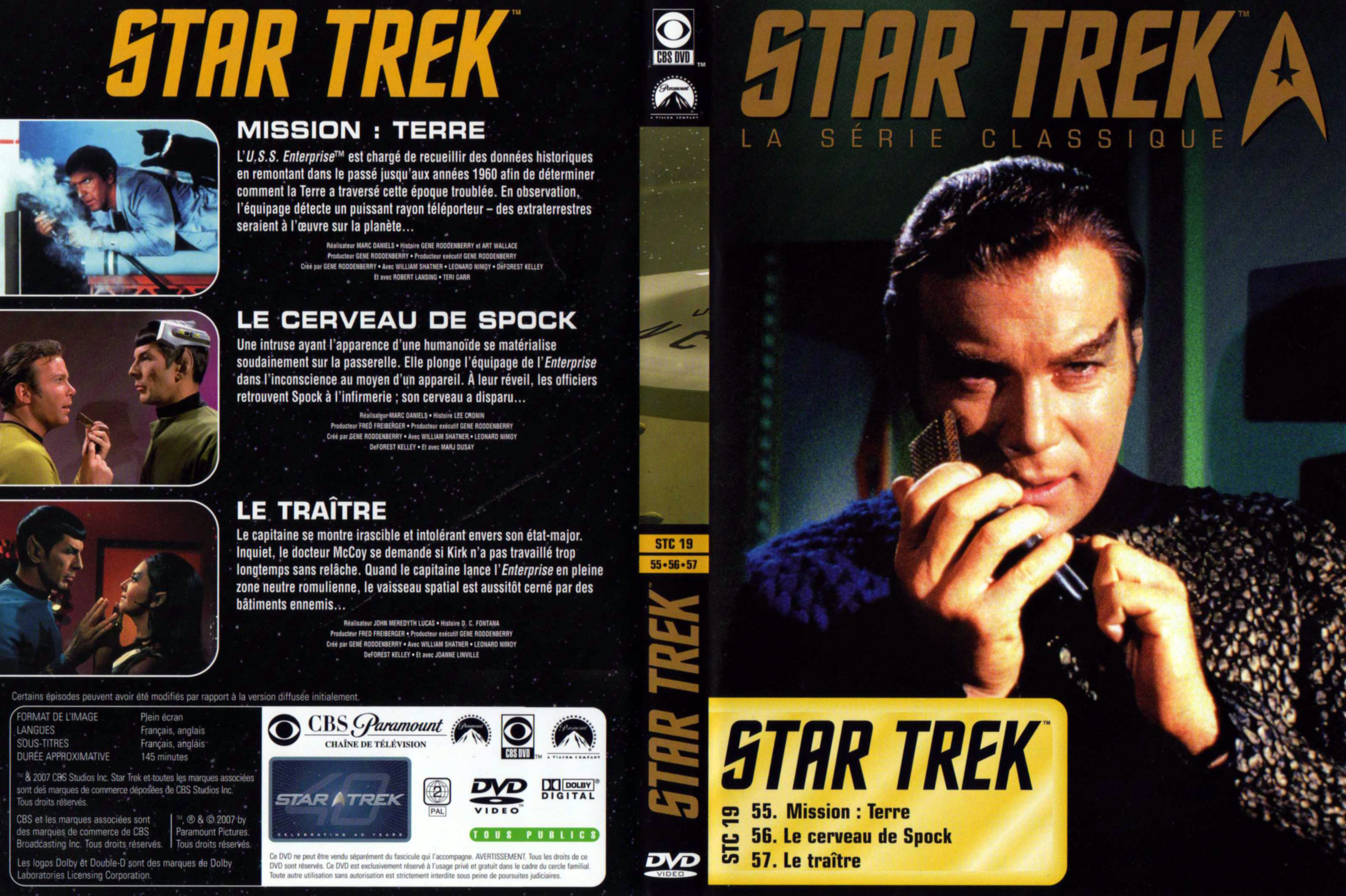 Jaquette DVD Star Trek vol 19