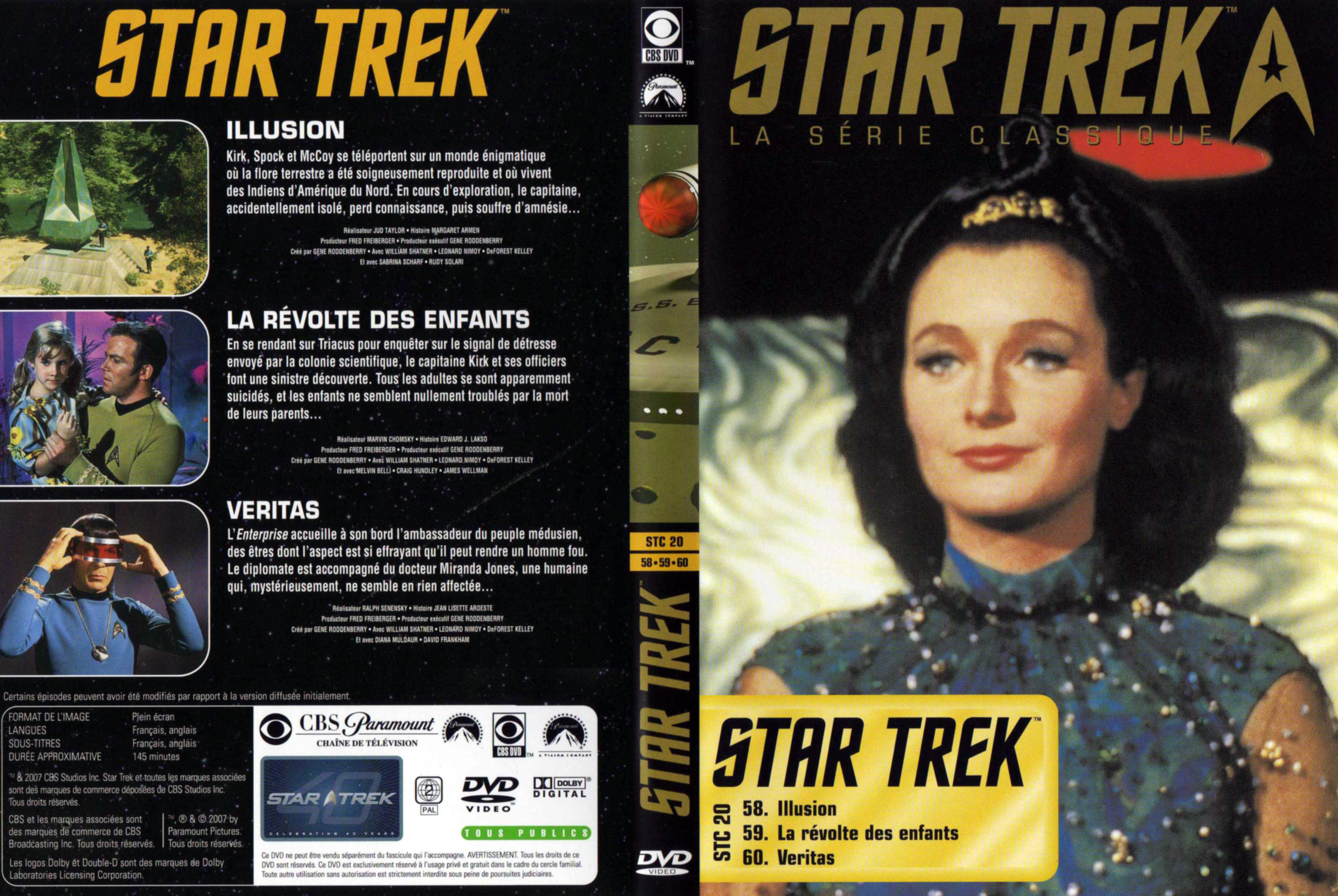 Jaquette DVD Star Trek vol 20