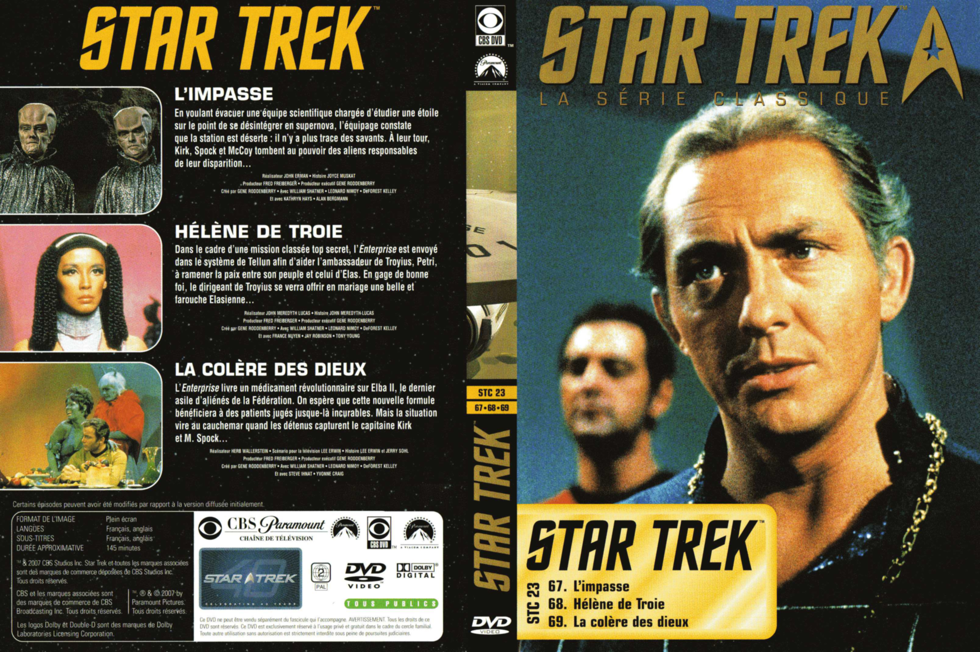 Jaquette DVD Star Trek vol 23