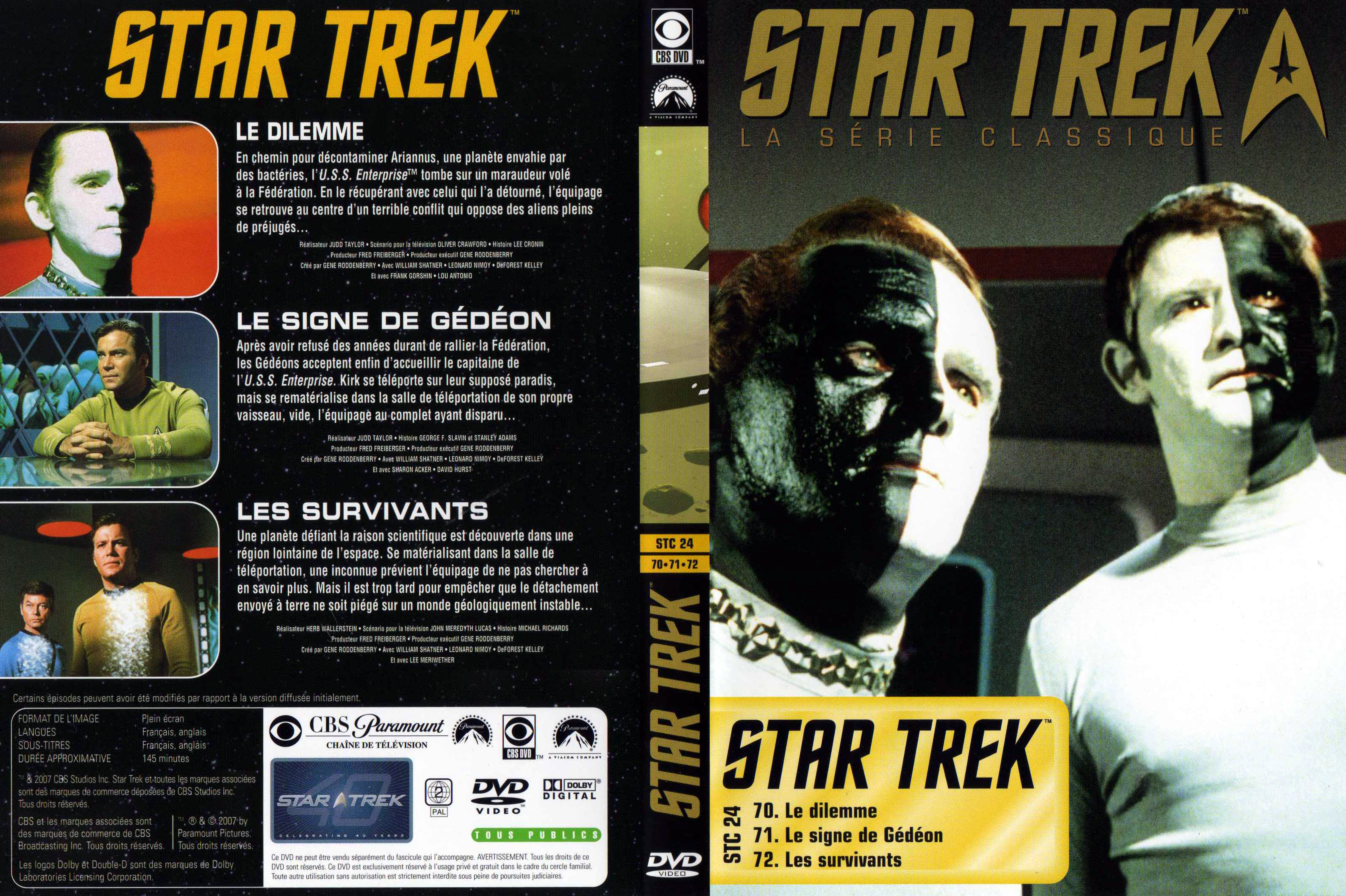 Jaquette DVD Star Trek vol 24